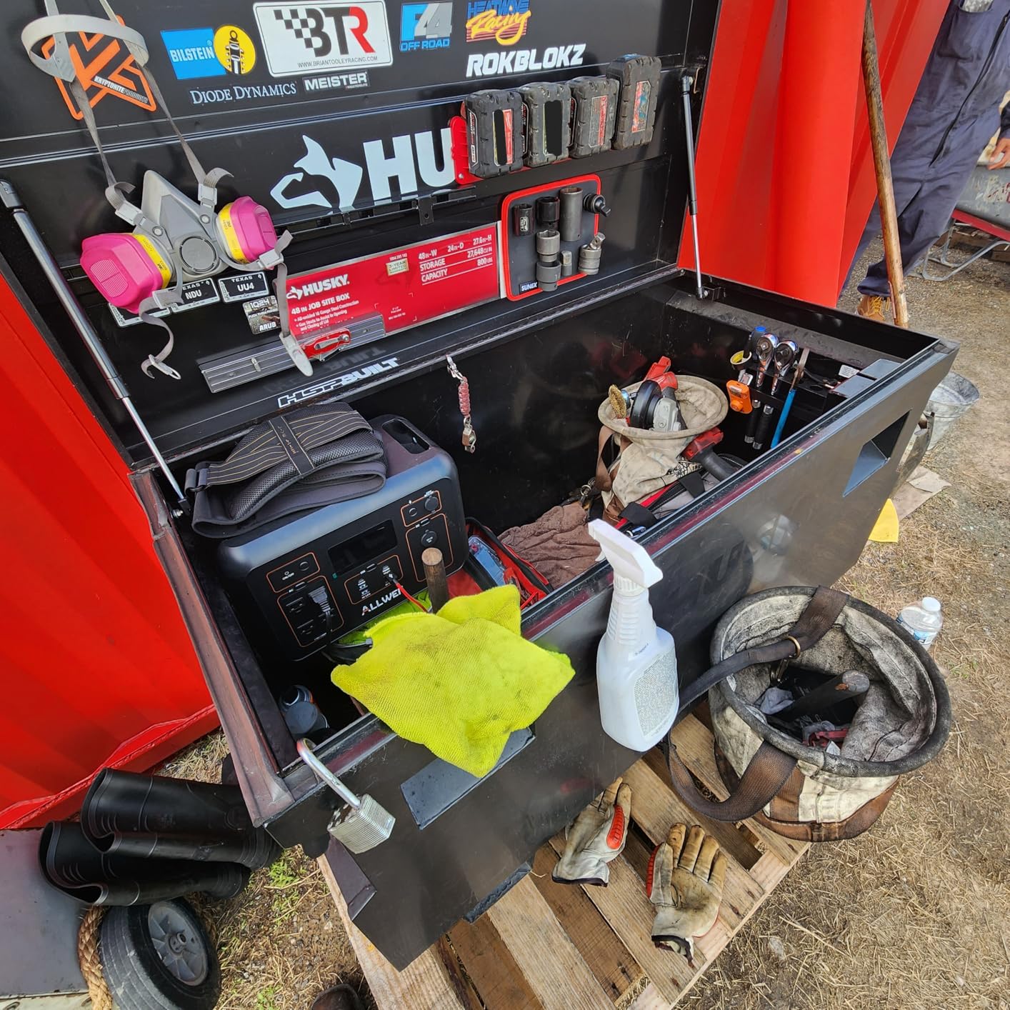 ALLWEI LiFePO4 Portable Power Station 1200W, 1008Wh Solar Generator with UPS Mode, 1.5Hrs Fast Charge, 4 AC Outlet(Surge 2400W), Power Battery Generator for CPAP Camping Outdoor Emergency - Customer Photo 1