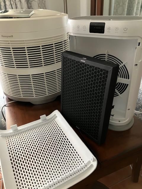 Air Purifiers for Home Large Room up to 2400sq.ft, LUNINO H13 HEPA Air Filter with PM 2.5 Display Air Quality Sensors, Aromatherapy Function, Air Cleaner for Dust, Smoke, Dander, Pets Hair, Pollen - Customer Photo 2