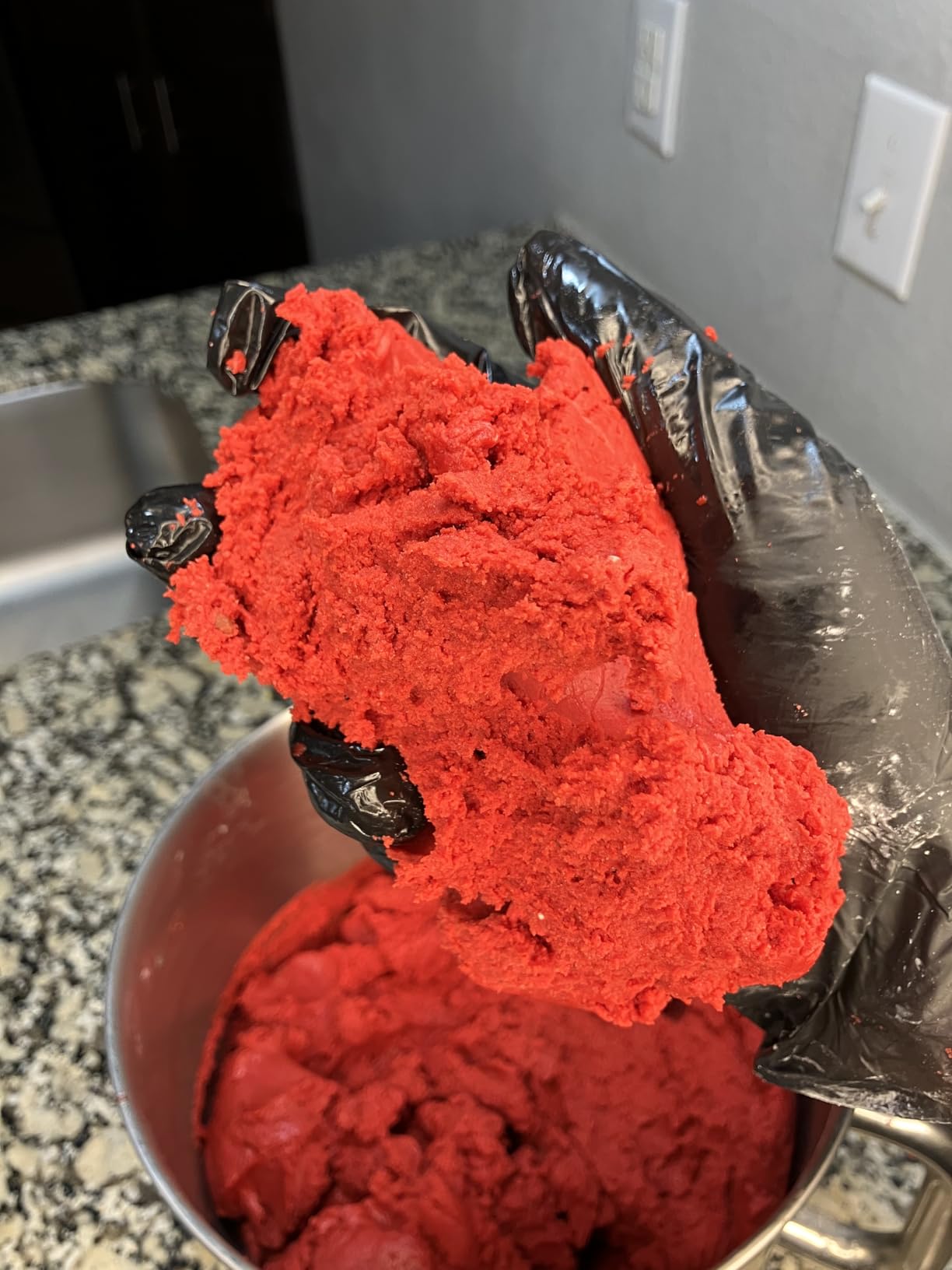 Garvee 7.5QT Stand Food Mixer, 10-Speed Tilt Head 3-IN-1 Kitchen Electric Mixer with Stainless Steel Bowl, Egg Whisk, Dough Hook, Beater, Splash Guard, Compact Dough Mixer for Home Cooks, Black Customer Review Garvee 7.5QT Stand Food Mixer, 10-Speed Tilt Head 3-IN-1 Kitchen Electric Mixer with Stainless Steel Bowl, Egg Whisk, Dough Hook, Beater, Splash Guard, Compact Dough Mixer for Home Cooks, Black - Customer Photo 1