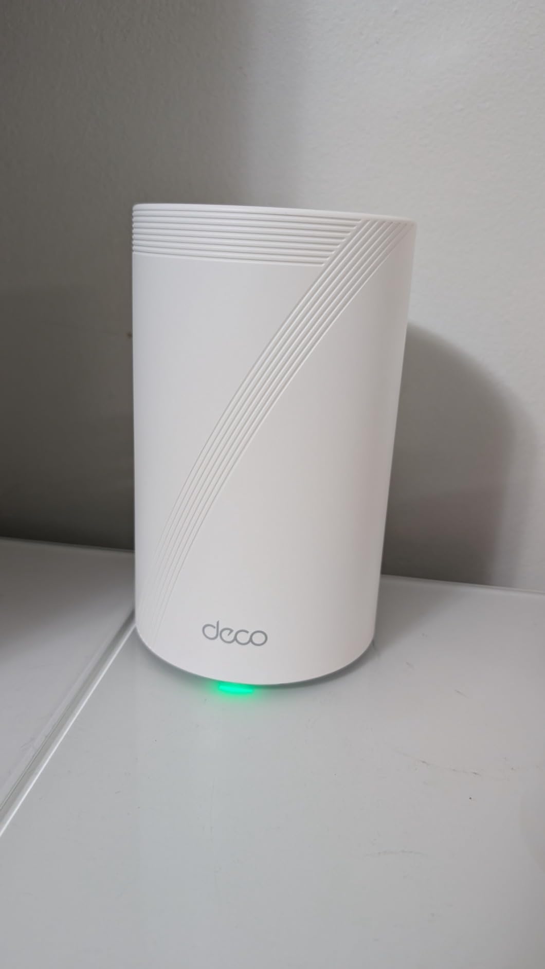 TP-Link Deco BE63 Tri-Band WiFi 7 BE10000 Whole Home Mesh System - 6-Stream 10 Gbps, 4x2.5G Ports Wired Backhaul, 4X Smart Internal Antennas, VPN, MU-MIMO, HomeShield, Free Expert Support (3-Pack) Customer Review TP-Link Deco BE63 Tri-Band WiFi 7 BE10000 Whole Home Mesh System - 6-Stream 10 Gbps, 4x2.5G Ports Wired Backhaul, 4X Smart Internal Antennas, VPN, MU-MIMO, HomeShield, Free Expert Support (3-Pack) - Customer Photo 5