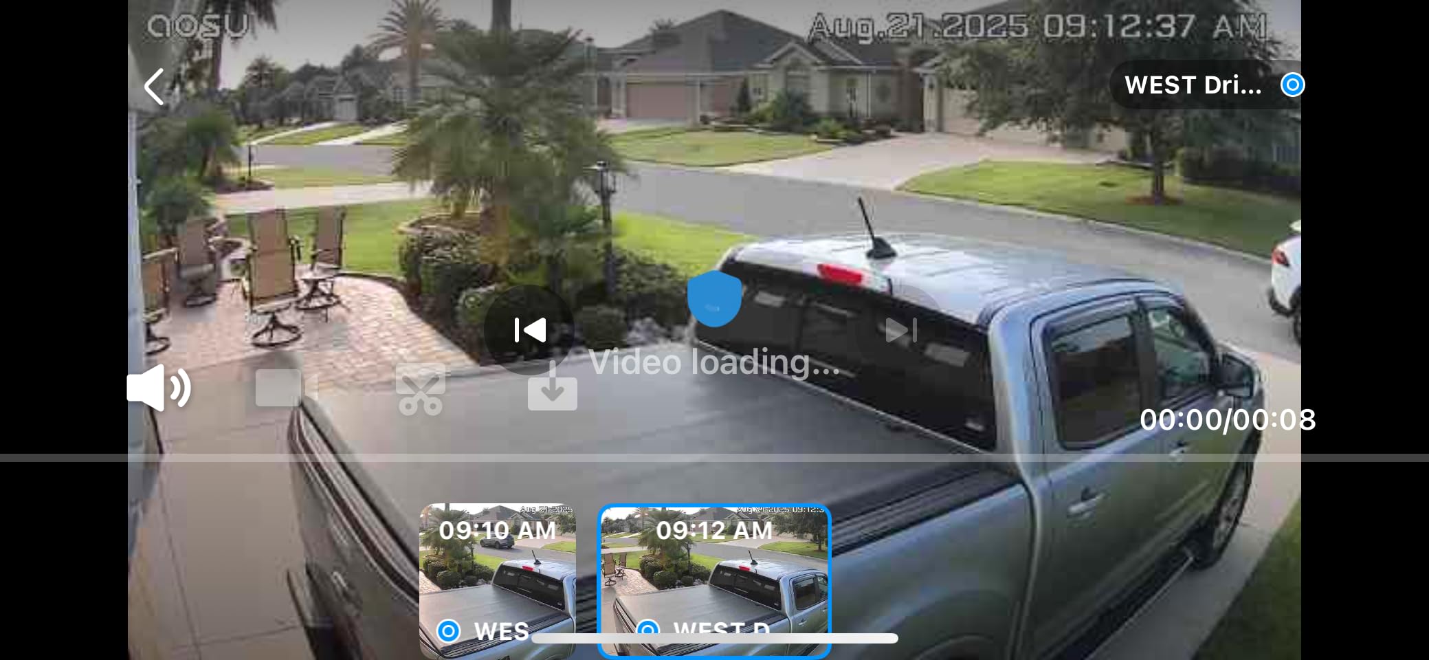 aosu Security Cameras Outdoor Wireless, 4 Cam-Kit, No Subscription, Solar-Powered, Home Security Cameras System with 360° Pan & Tilt, Auto Tracking, 2K Color Night Vision, Easy Setup, 2.4 & 5GHz WiFi - Customer Photo 2