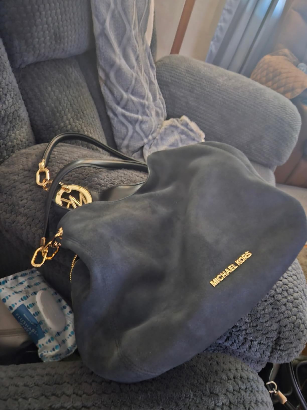 Michael Kors Lillie Large Chain Shoulder Bag - Customer Photo 1