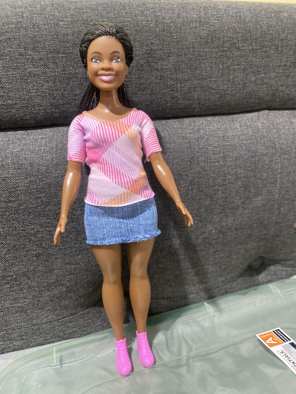 Barbie Fashionistas Doll #229, Doll with Down Syndrome Wearing Heart-Print Dress, Created in Partnership with The National Down Syndrome Society Customer Review Barbie Fashionistas Doll #229, Doll with Down Syndrome Wearing Heart-Print Dress, Created in Partnership with The National Down Syndrome Society - Customer Photo 1