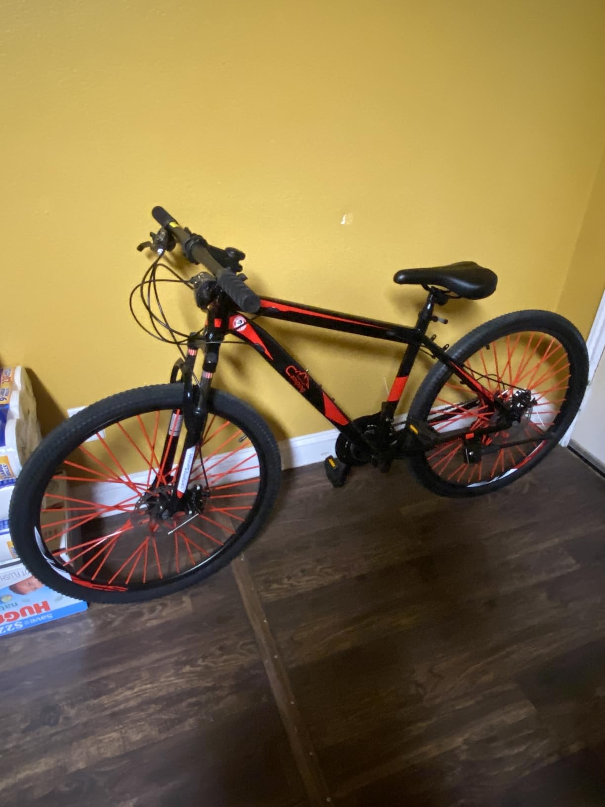 Ktaxon Mountain Bike 24/26/27.5 Inch Men & Women Mountain Bike with 21-Speed Adult Bikes, Double Disc Brake, Suspension Fork and High Carbon Steel Frame - Customer Photo 1