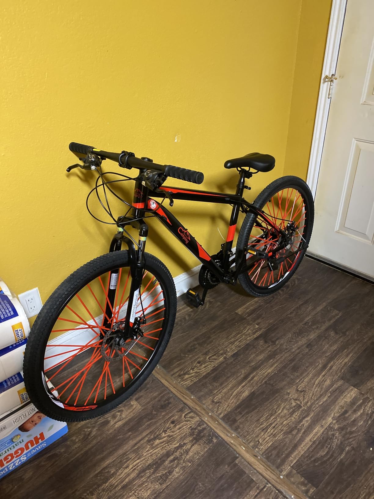 Ktaxon Mountain Bike 24/26/27.5 Inch Men & Women Mountain Bike with 21-Speed Adult Bikes, Double Disc Brake, Suspension Fork and High Carbon Steel Frame - Customer Photo 2