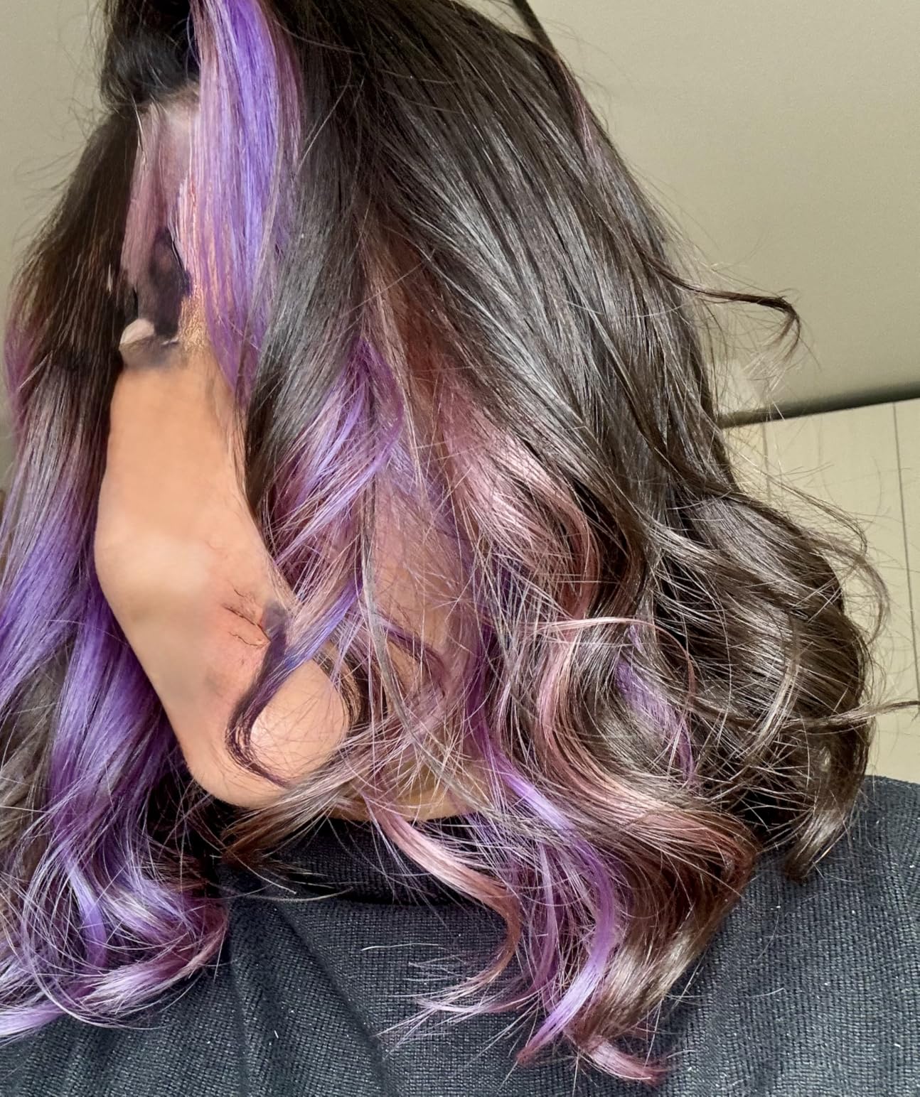 Wavytalk 5 in 1 Curling Iron,Curling Wand Set with Curling Brush and 4 Interchangeable Ceramic Curling Wand(0.5