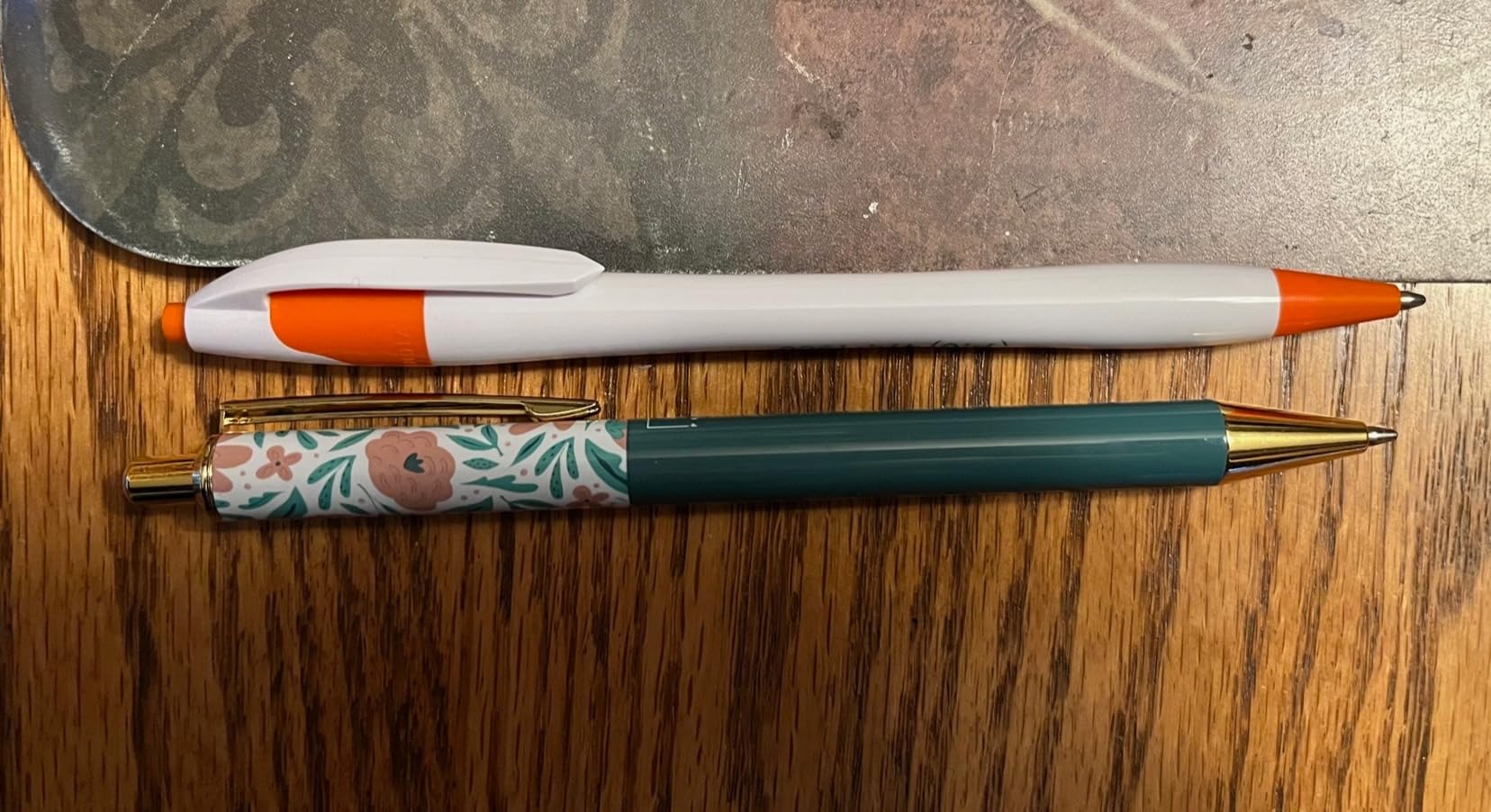 Mr. Pen- Luxury Floral Pen Set, 3 pcs, Black Ink Ballpoint Pens, Floral Pen, Fancy Pens for Women, Cute Pens for Journaling, Christmas Gift - Customer Photo 1