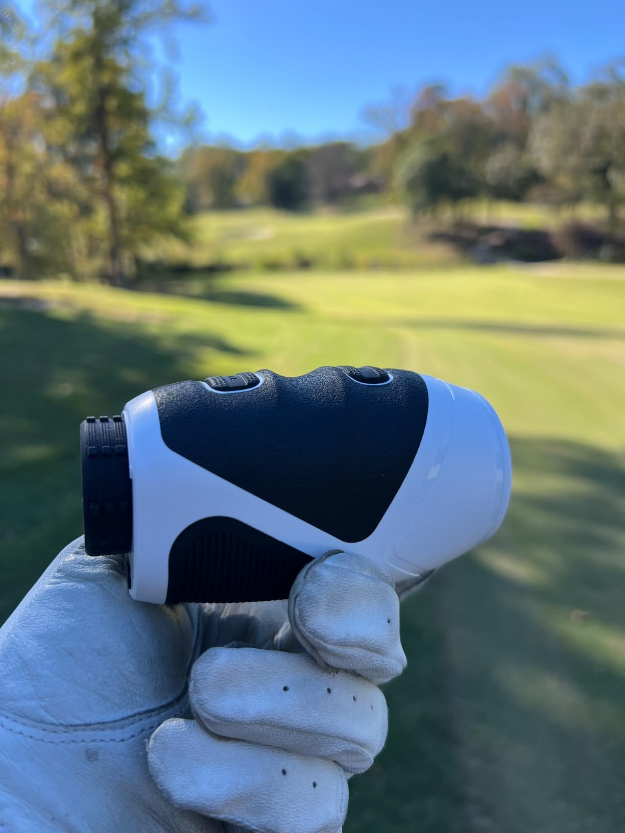 1200 Yards Mini Golf Range Finder for Golfer and Hunter Rangefinder HDLCD 7X Magnification with Slope for Hunting Men Women Rechargeable Flag Locked with Vibration Customer Review 1200 Yards Mini Golf Range Finder for Golfer and Hunter Rangefinder HDLCD 7X Magnification with Slope for Hunting Men Women Rechargeable Flag Locked with Vibration - Customer Photo 1