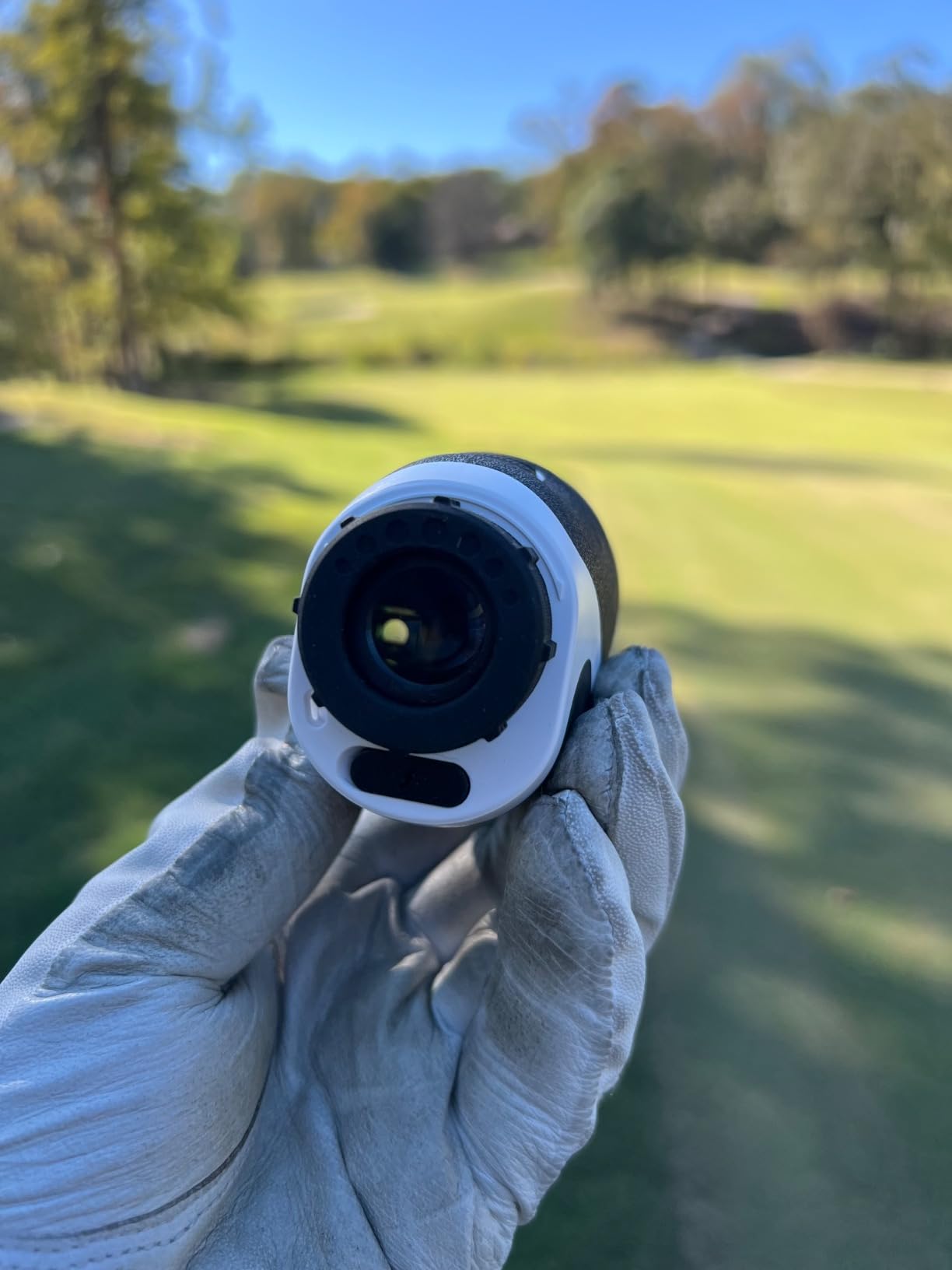 PEAKPULSE 1200 Yards Mini Golf Range Finder for Golfer and Hunter Rangefinder HDLCD 7X Magnification with Slope for Hunting Men Women Rechargeable Flag Locked with Vibration Angle VD HD - Customer Photo 3