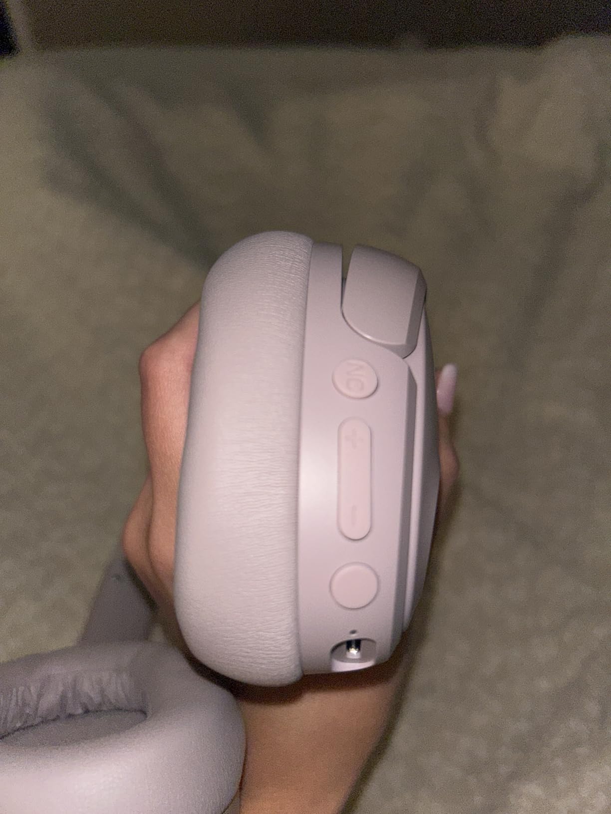 JLab JBuds Lux ANC Wireless Headphones, Mauve, Hybrid Active Noise Cancelling, Customizable Sound, Spatial Audio Compatible, Premium Over-Ear Bluetooth Headset - Customer Photo 3