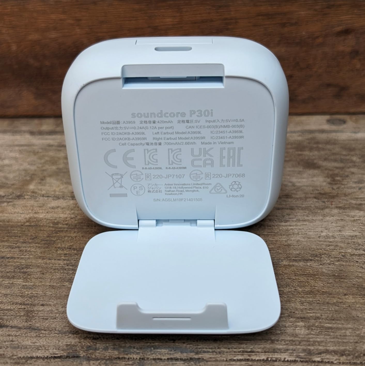 Soundcore P30i by Anker Noise Cancelling Earbuds, Strong and Smart Noise Cancelling, Powerful Bass, 45H Playtime, 2-in-1 Case and Phone Stand, IP54, Wireless Earbuds, Bluetooth 5.4 (Blue) Customer Review Soundcore P30i by Anker Noise Cancelling Earbuds, Strong and Smart Noise Cancelling, Powerful Bass, 45H Playtime, 2-in-1 Case and Phone Stand, IP54, Wireless Earbuds, Bluetooth 5.4 (Blue) - Customer Photo 2