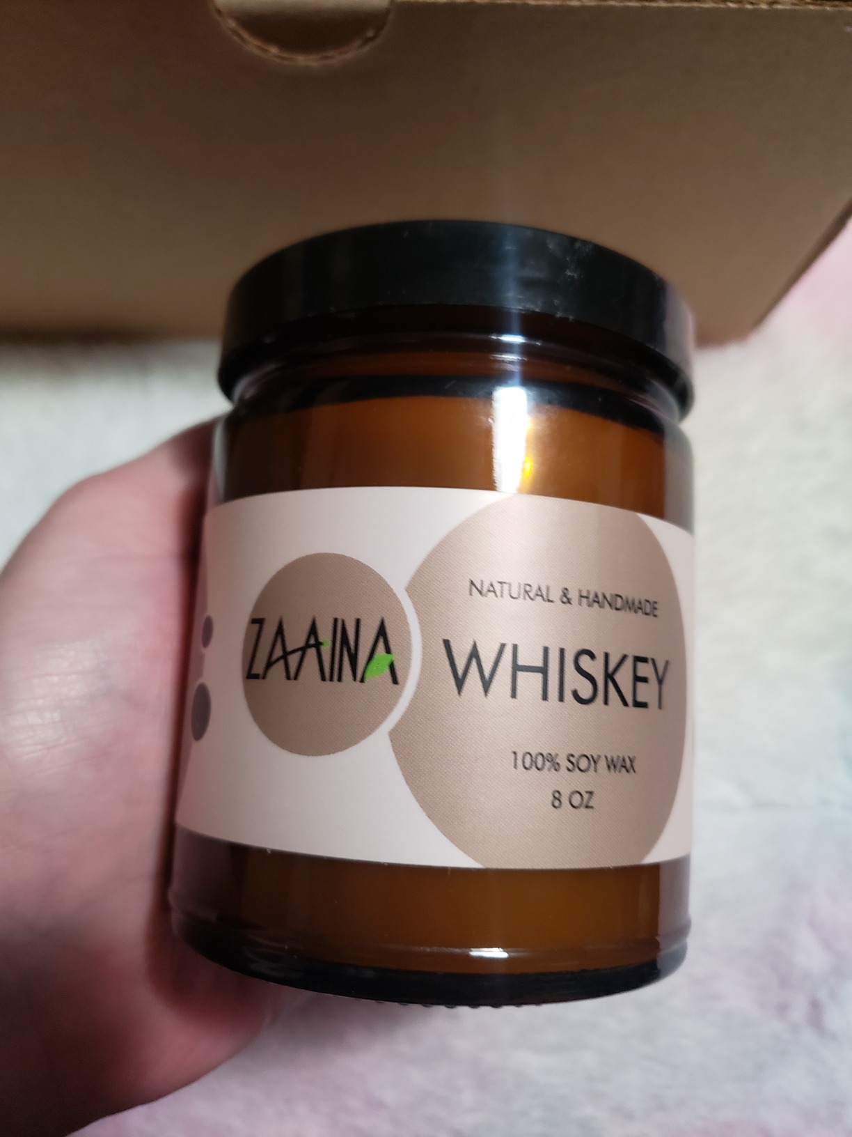 ZAAINA Men's Self Care Package, Relaxation Spa Gift Set for Him - Luxury Natural Handmade Grooming Kit for Husband Dad Friend, Birthday & Christmas Gifts for Men (Premium Set with Sandalwood Candle) - Customer Photo 2