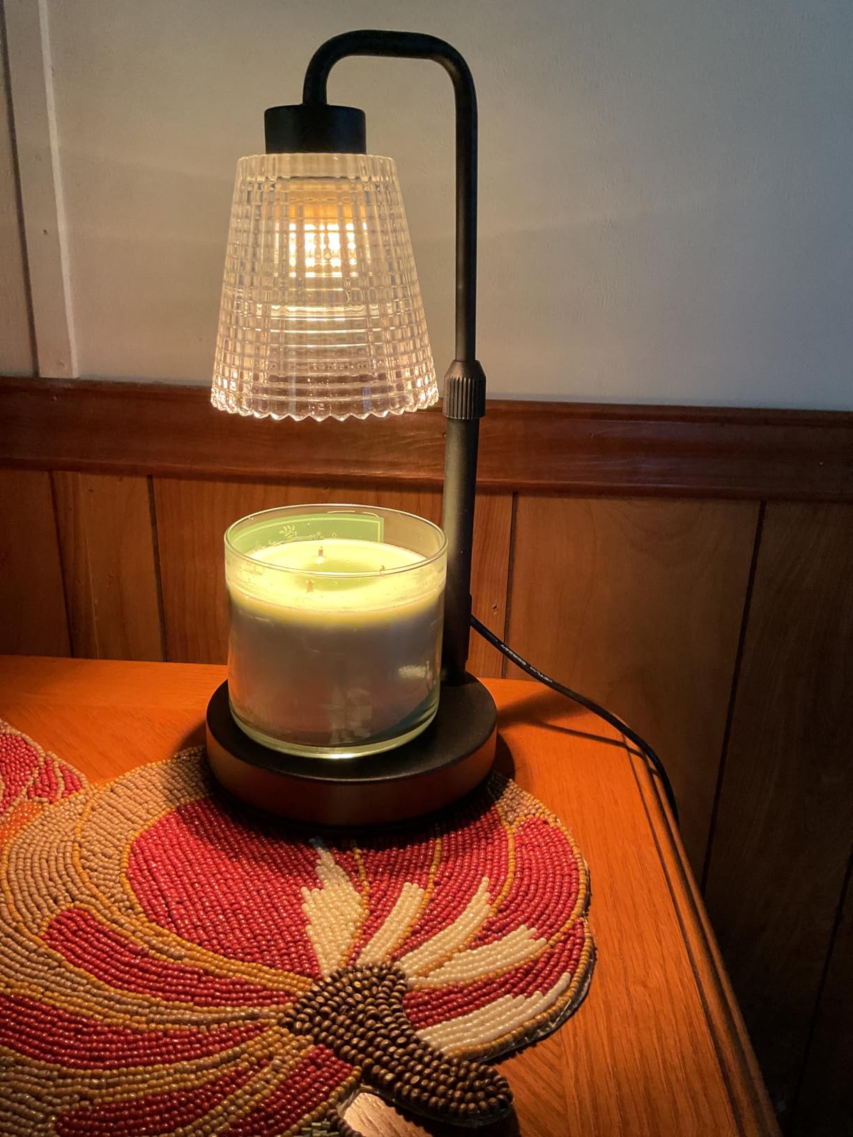 Candle Warmer Lamp with Timer Dimmable, Birthday Gifts for Women Mom, House Warming Gifts New Home Decor, Wax Melt Warmer for Jar Candles with 2 Bulbs - Customer Photo 1