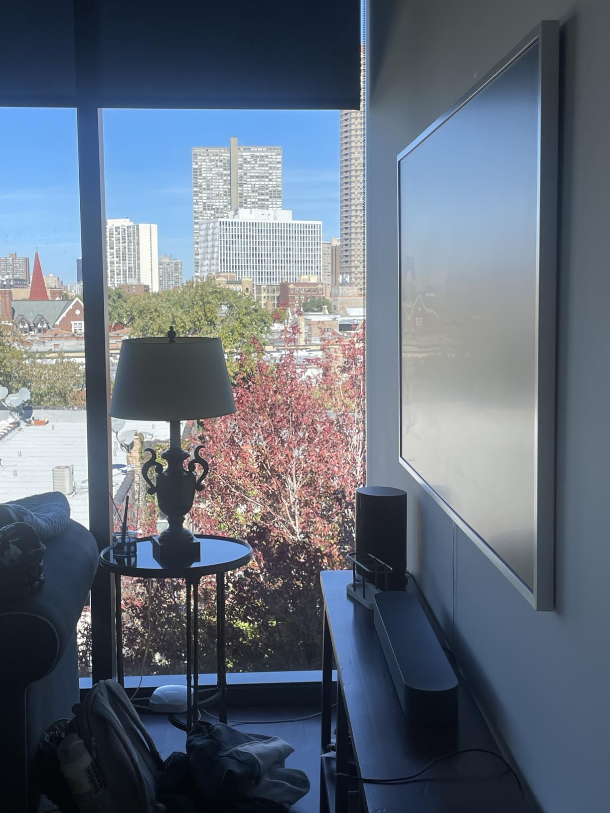 Samsung 43-Inch Class QLED 4K LS03D The Frame Series Quantum HDR Smart TV w/Dolby Atmos, Art Mode, Anti-Reflection, Customizable Frame, Slim Fit Wall Mount with Alexa Built-in (QN43LS03D, 2024 Model) - Customer Photo 2