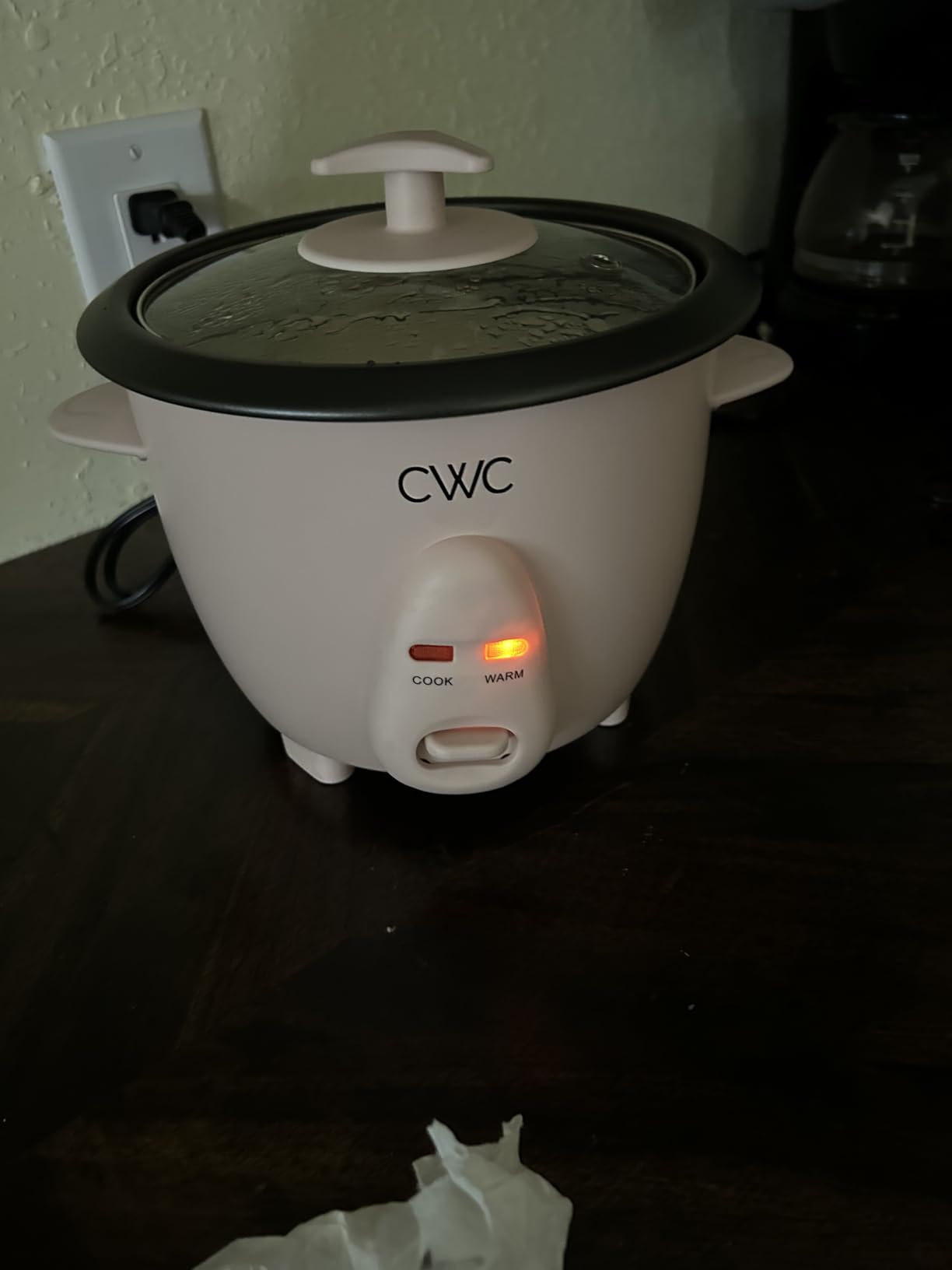 COOK WITH COLOR 6 Cup Rice Cooker 300W - Effortless Cooking and Perfectly, Cooks 3 Cups of Raw Rice for 6 Cups of Cooked Rice, Cream - Customer Photo 2