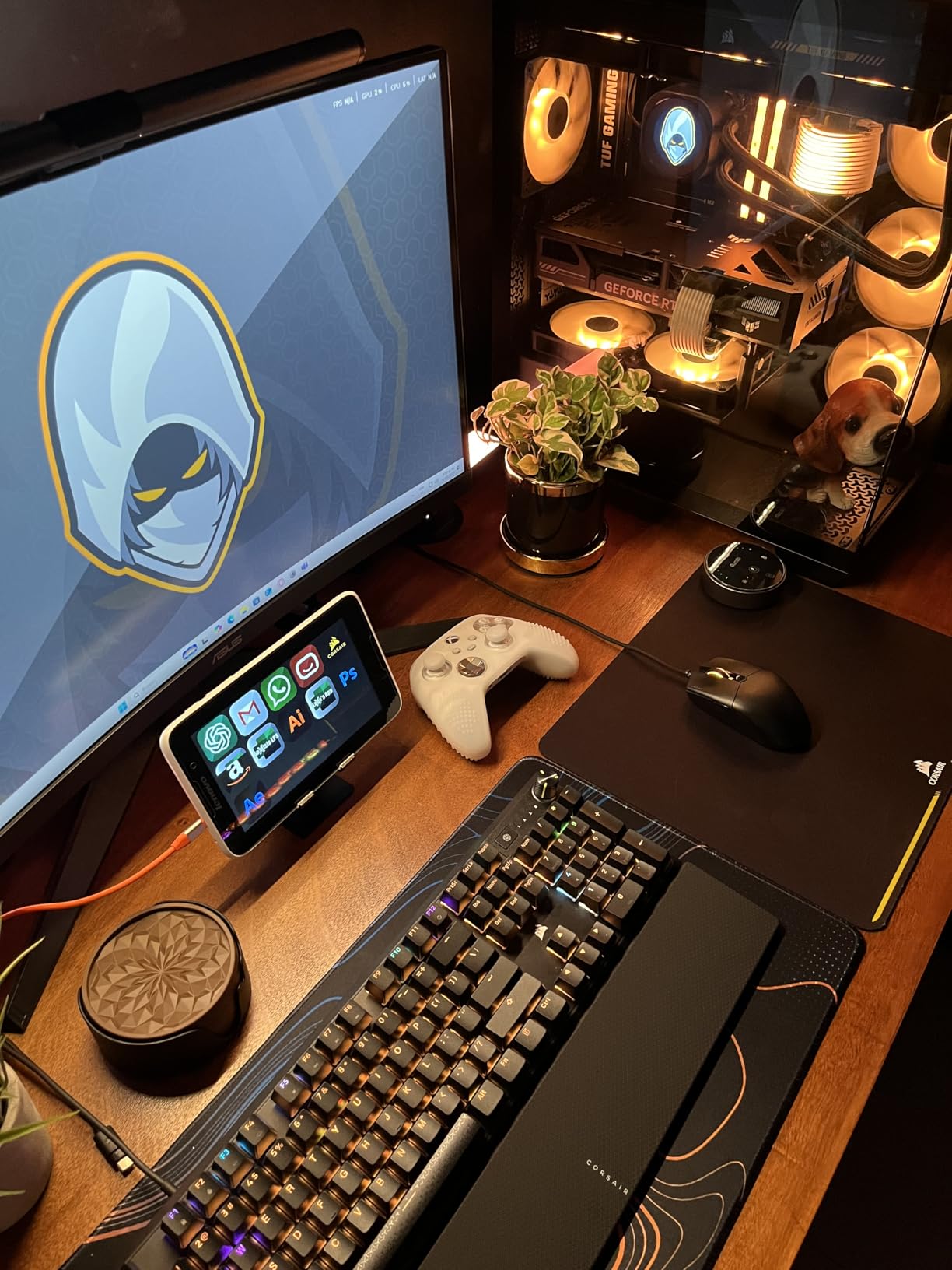 ASUS Dual GeForce RTX™ 4060 Ti EVO OC Edition 8GB GDDR6 (PCIe 4.0, 8GB GDDR6, DLSS 3, HDMI 2.1a, DisplayPort 1.4a, Axial-tech fan design, 0dB technology, Protective Backplate, Auto-Extreme Technology) - Customer Photo 3