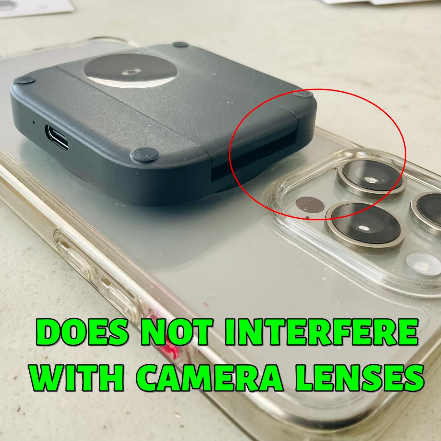 LISEN for MagSafe Charger Stand for iPhone Magnetic Apple Watch Airpods Charging, Airplane Gadgets Magsafe Kickstand for iPhone Wireless Charger Gifts for Women Men Travel Essentials - Customer Photo 1