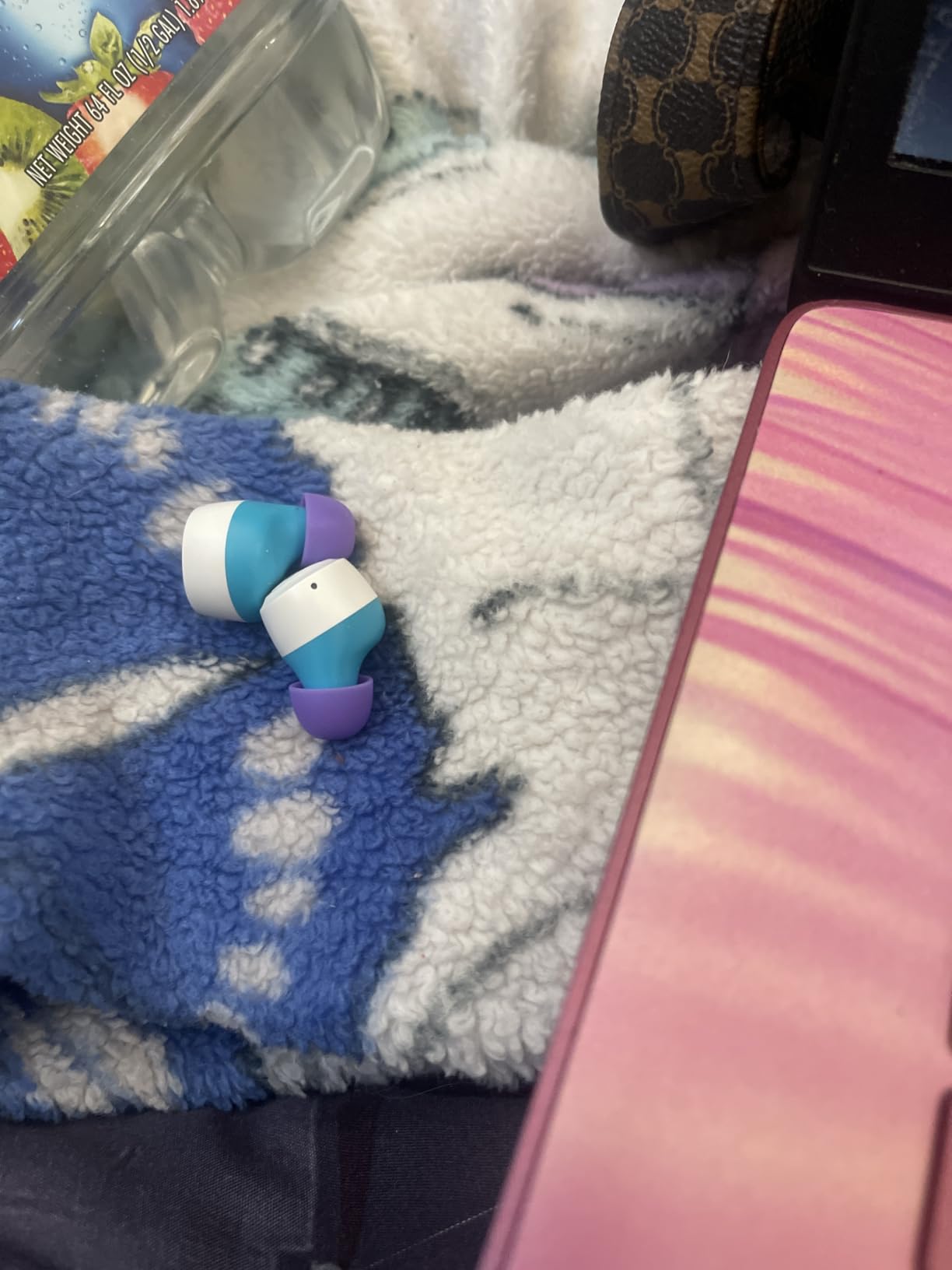 JLab Go Air Pop+ Tones True Wireless Earbuds, in Ear Headphones, Bluetooth Earphones, 35H Playtime Ear Buds, Bluetooth Earbuds with Microphone, USB-C Charging Case, Dual Connect, EQ3 Sound, (155 N) Customer Review JLab Go Air Pop+ Tones True Wireless Earbuds, in Ear Headphones, Bluetooth Earphones, 35H Playtime Ear Buds, Bluetooth Earbuds with Microphone, USB-C Charging Case, Dual Connect, EQ3 Sound, (155 N) - Customer Photo 2