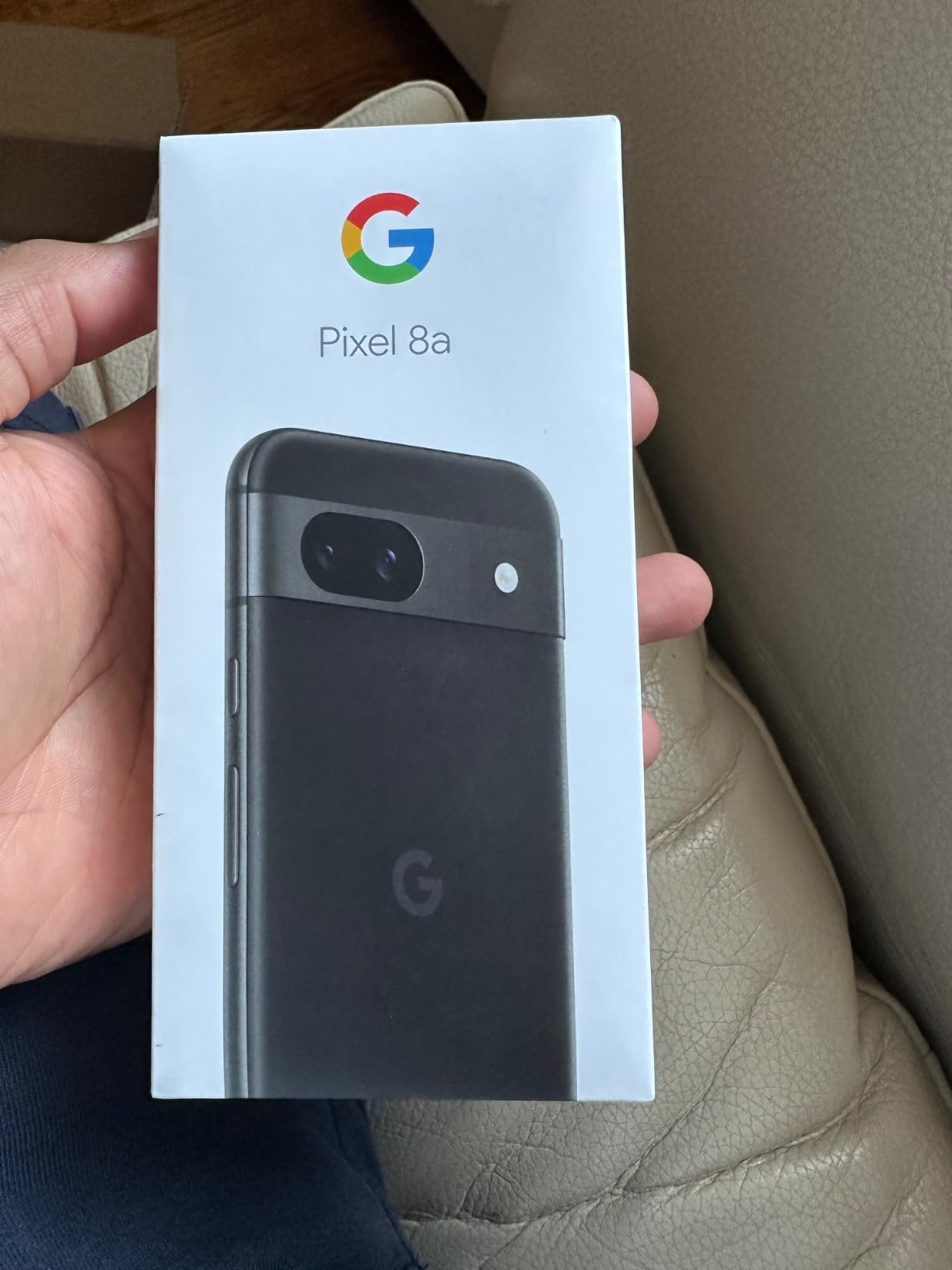 Google Pixel 8a - Unlocked Android Phone with Google AI, Advanced Pixel Camera and 24-Hour Battery - Obsidian - 128 GB - Customer Photo 1