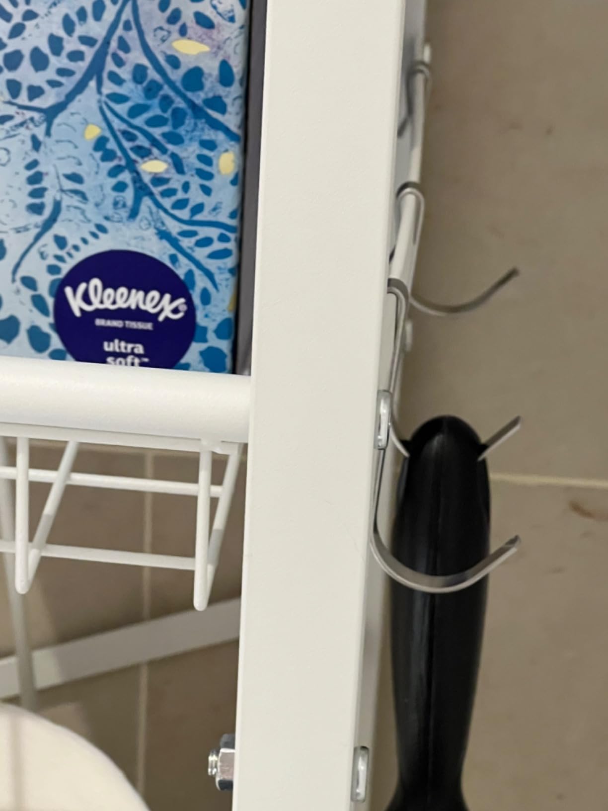 Over-The-Toilet Storage Rack, 4-Tier Bathroom Organizer Shelf Over Toilet with Adjustable Shelf and Basket, Freestanding Space Saver Bathroom Shelves Above Toilet for Room (Vintage Brown) - Customer Photo 1