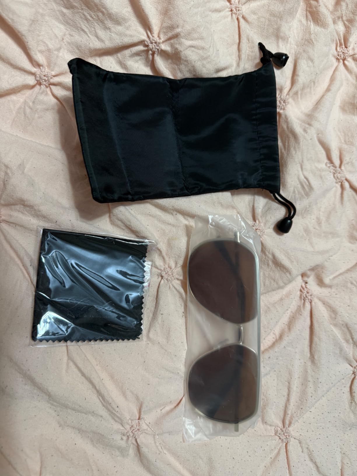 livho Men's Polarized Aviator Sunglasses, Square UV Protection Sunglasses, Oversized, Gold/Brown Customer Review livho Men's Polarized Aviator Sunglasses, Square UV Protection Sunglasses, Oversized, Gold/Brown - Customer Photo 2