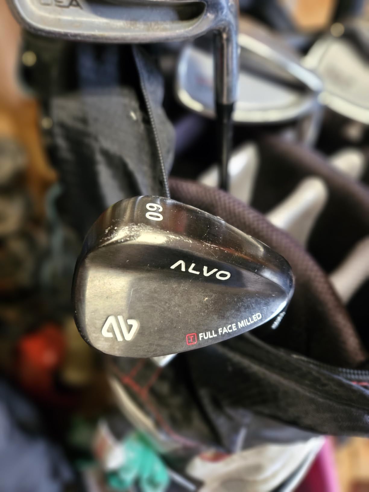 ALVO GOLF Premium Golf Wedges 52/56/60 Sets or Individual Wedges - 52 degree Gap Wedge, 56 degree Sand Wedge, 60 degree lob Wedge Golf Club Customer Review ALVO GOLF Premium Golf Wedges 52/56/60 Sets or Individual Wedges - 52 degree Gap Wedge, 56 degree Sand Wedge, 60 degree lob Wedge Golf Club - Customer Photo 2