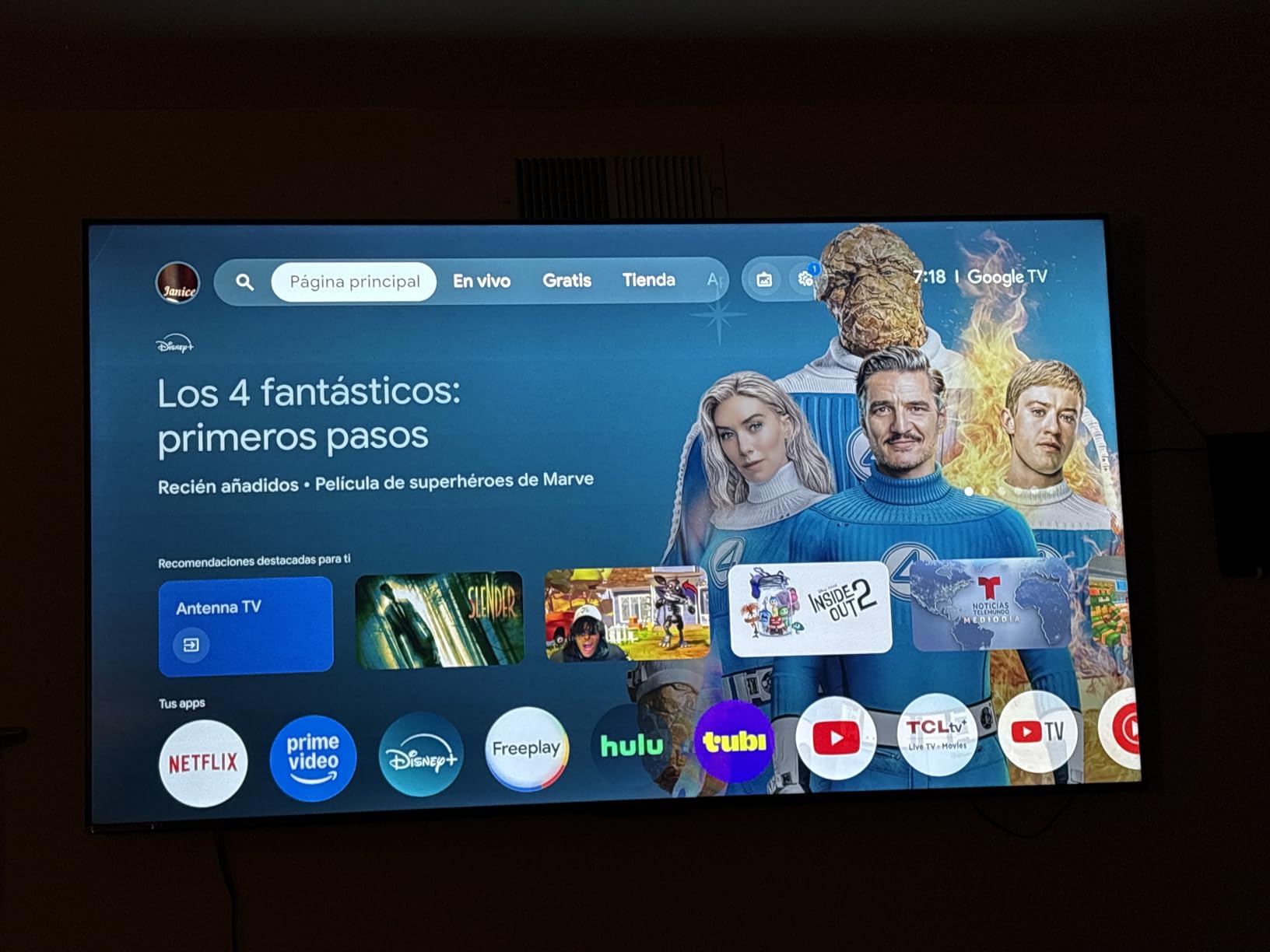 TCL 98-Inch Q65 QLED 4K UHD Smart TV with Google TV (98Q651G, 2024 Model) Dolby Vision, Dolby Atmos, HDR Pro+, Game Accelerator Enhanced Gaming, Voice Remote, Works with Alexa, Streaming Television - Customer Photo 1