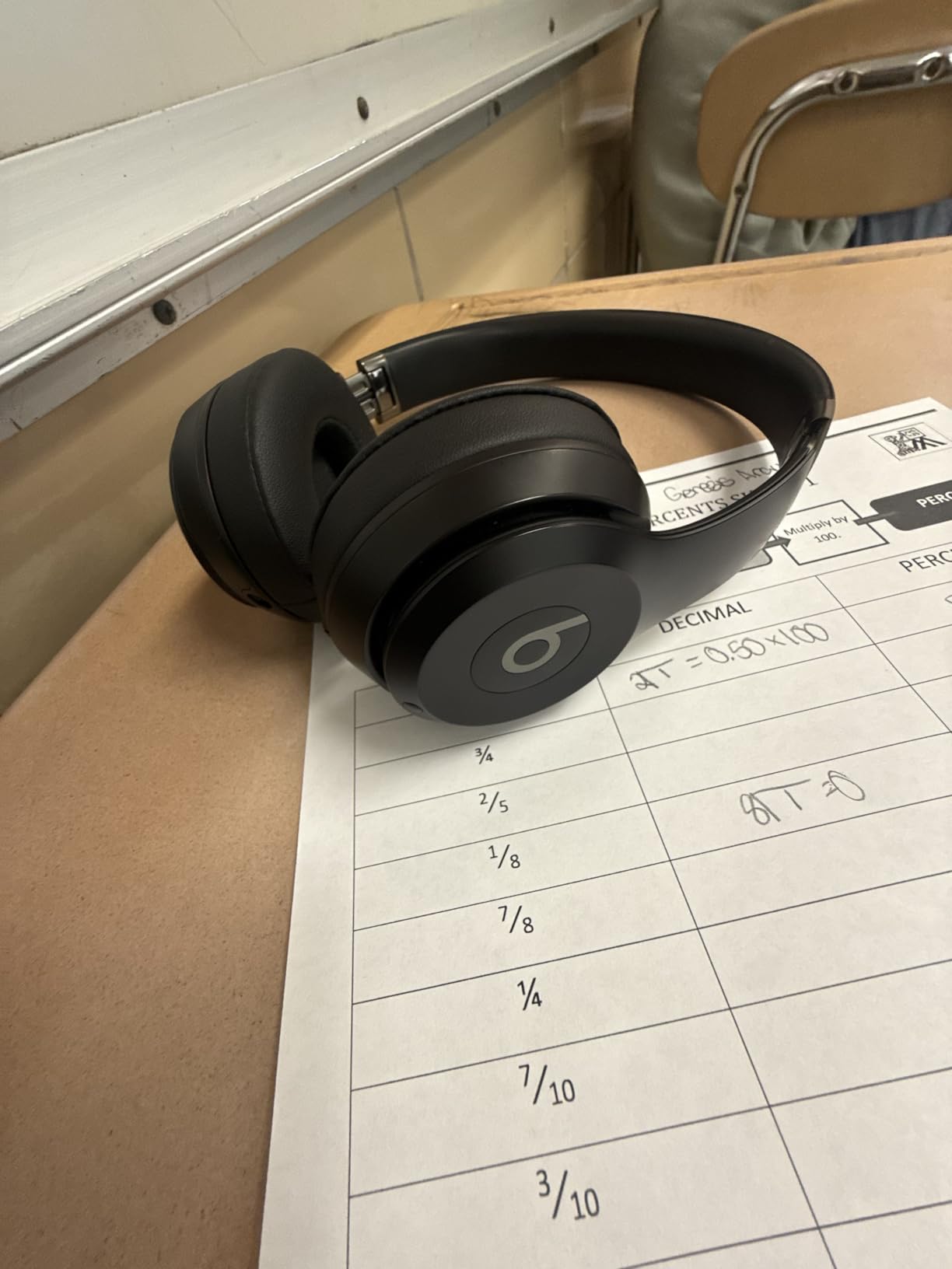 Beats Solo 4 - Wireless On-Ear Bluetooth Headphones, Up to 50-Hour Battery Life, Ultra-Lightweight Comfort, Powerful and Balanced Sound, Apple & Android Compatible - Matte Black Customer Review Beats Solo 4 - Wireless On-Ear Bluetooth Headphones, Up to 50-Hour Battery Life, Ultra-Lightweight Comfort, Powerful and Balanced Sound, Apple & Android Compatible - Matte Black - Customer Photo 1