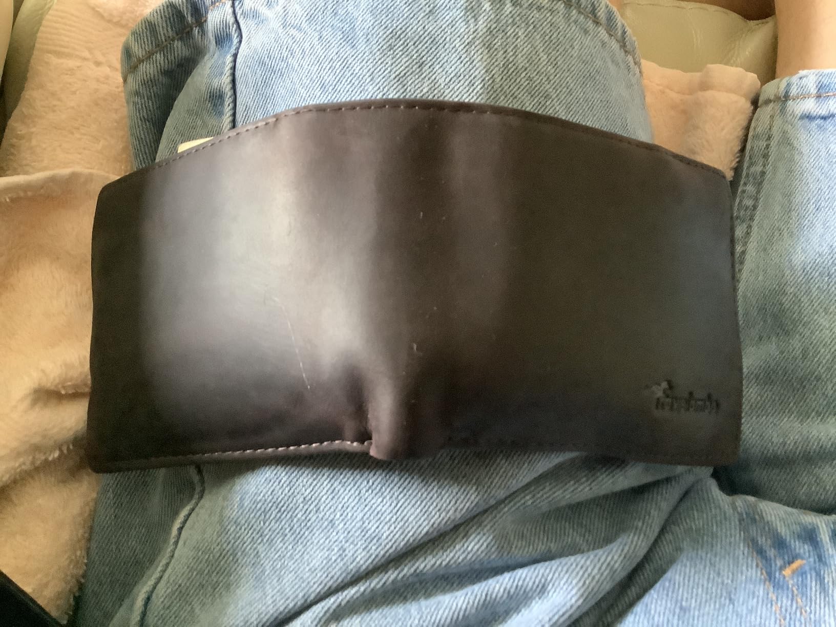 Travelambo Genuine Leather Wallet for Men with Gift Box - Handmade Bifold Stylish - Mens Wallets Rfid Blocking with 2 ID Windows - Customer Photo 1