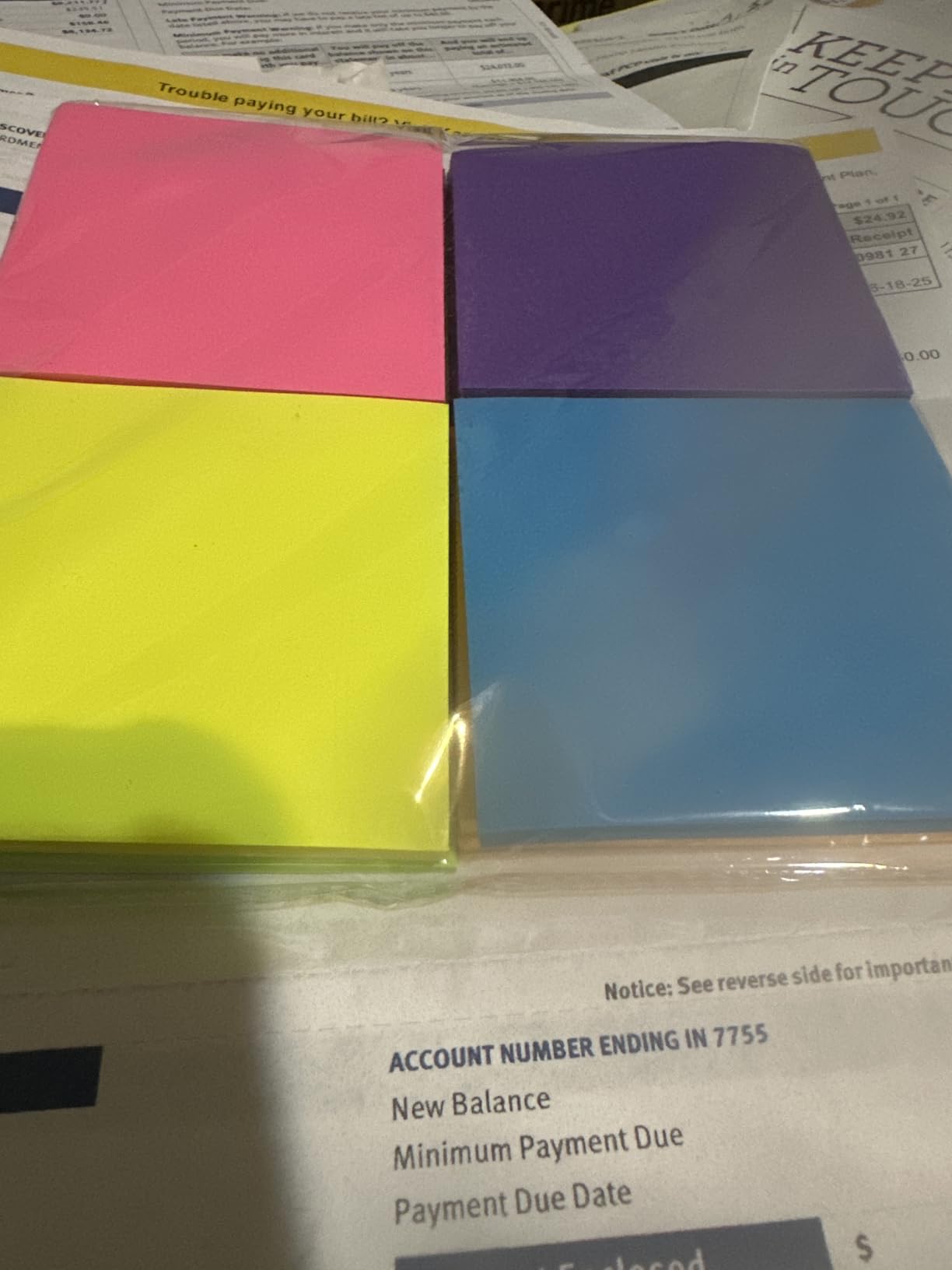 OHOME Sticky Notes - 12 Pads, 3