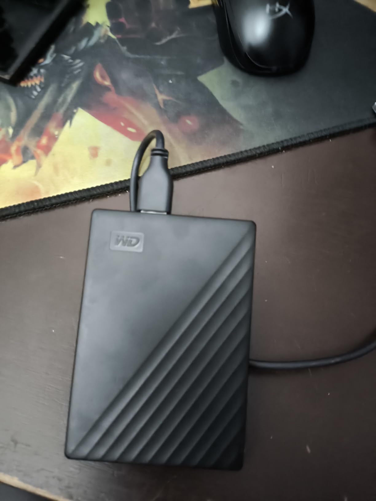 WD 6TB My Passport, Portable External Hard Drive, Black, Backup Software with Defense Against ransomware, and Password Protection, USB 3.1/USB 3.0 Compatible - WDBR9S0060BBK-WESN - Customer Photo 4