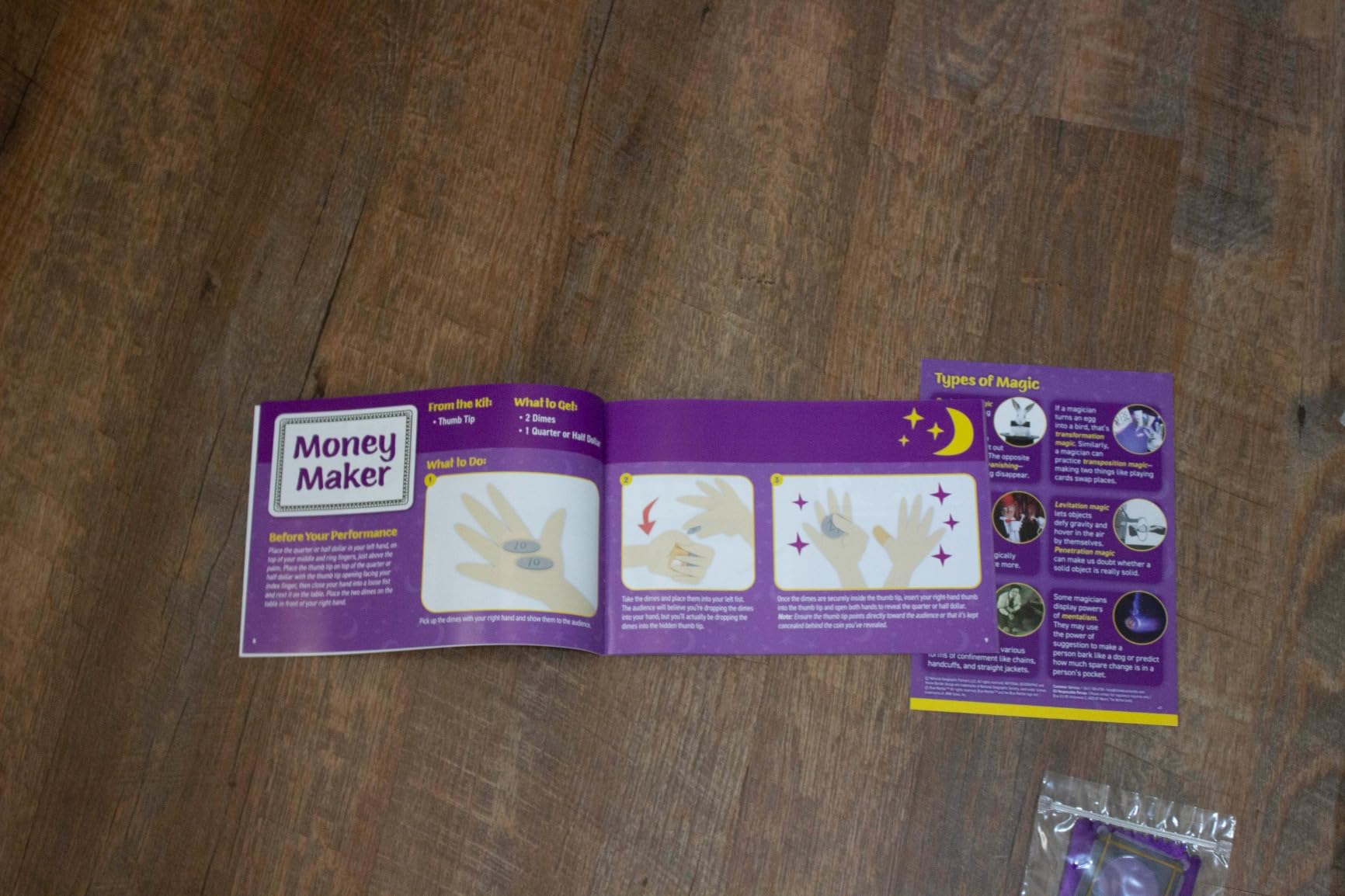 National Geographic Kids Magic Set - 45 Magic Tricks for Kids to Perform with Step-by-Step Video Instructions for Each Trick Provided by a Professional Magician, Toys for Boys and Girls - Customer Photo 2