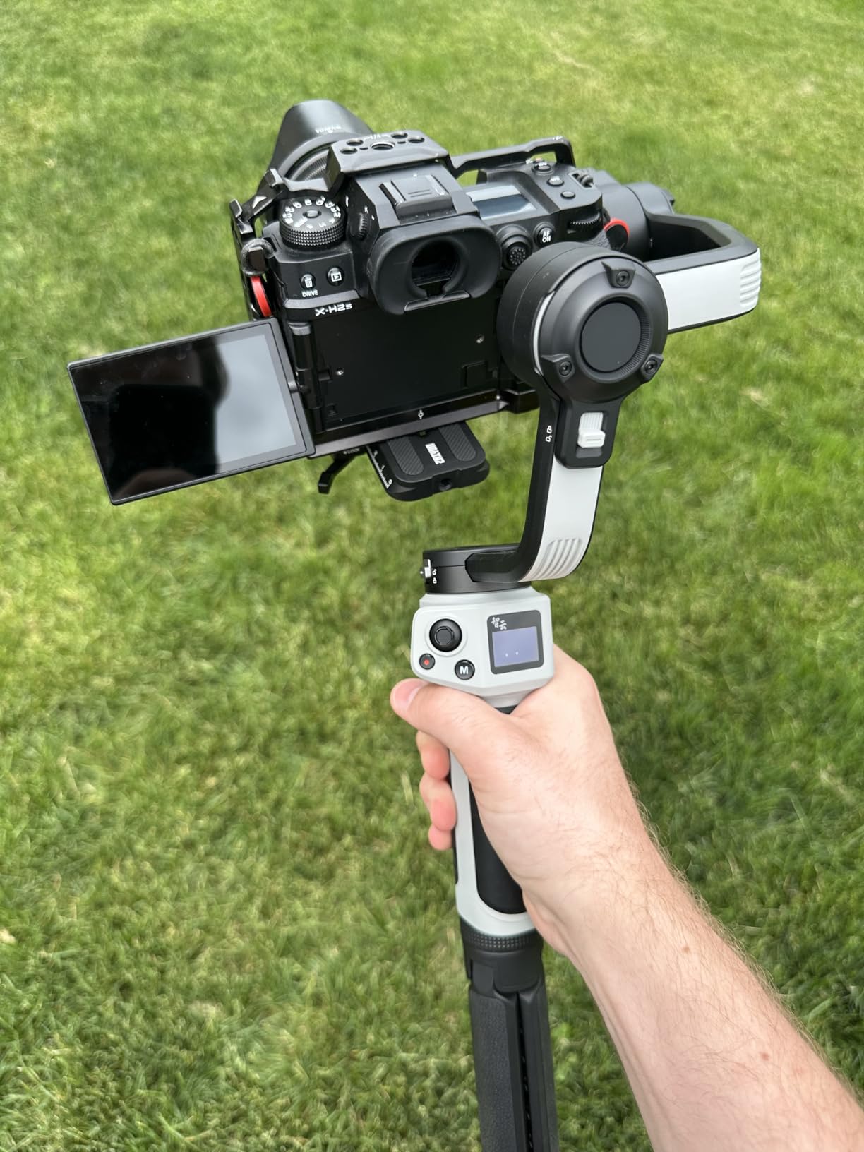 ZHIYUN CINEPEER WEEBILL 3E 3-Axis Gimbal Stabilizer for Canon/Sony/Panasonic/Nikon Camera,Up to 6.6lbs (3kg) Payload Extendable Sling Grip Native Vertical Shooting Handheld Camera Gimbal - Customer Photo 2