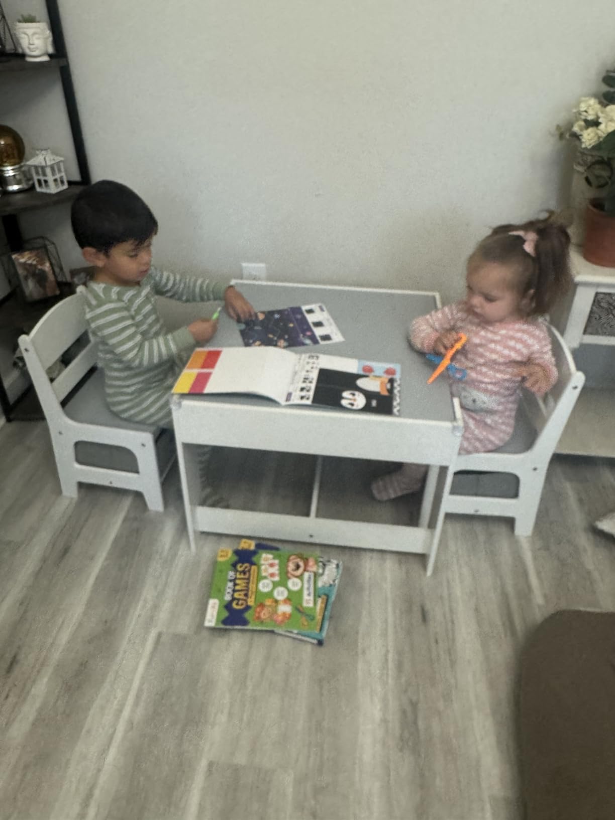 Funcils Toddler Scissor Skills - Art Supplies & Crafts Kit for Kids, Safety Scissors, Fine Motor Toys, Montessori Gifts for Boys & Girls Ages 3, 4, 5, 6, 7 Year Old, Preschool Learning Activity Books - Customer Photo 2