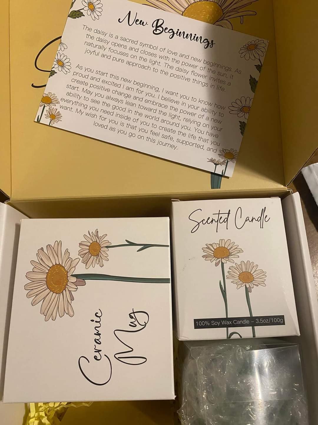 New Beginnings Box Gifts for Women, Farewell Gifts For Coworkers, Self, New Job Going Away Break Up Divorce Goodbye Good Luck Gift Basket, Self Care Gifts for Women Her Best Friends Sister Mom - Customer Photo 1