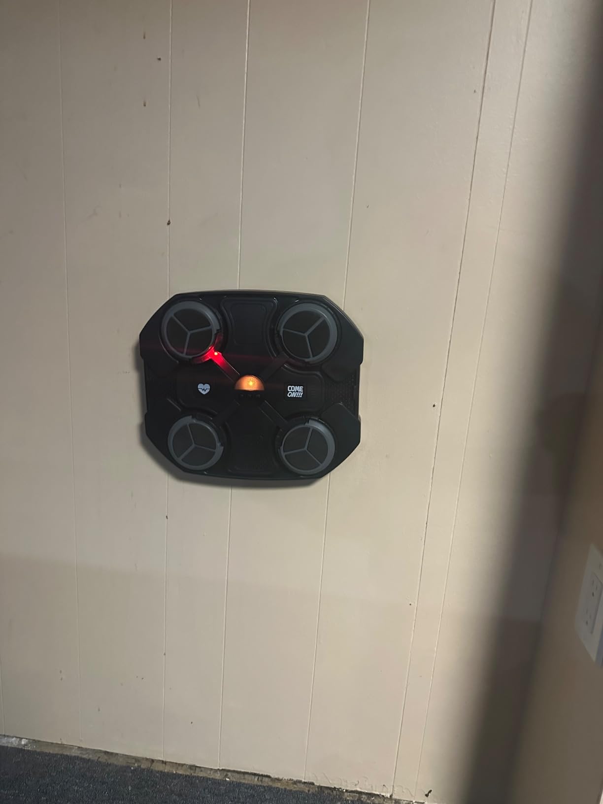 Music Boxing Machine Sport Toys for Kids and Adults,Wall Mounted Bluetooth Smart Punching Target,Training Pad Toy with Boxing Glove,Ideas Toys for Boys Girls Kids 3 4 5 6 7 8 9 10 11 12+ Years Old - Customer Photo 1