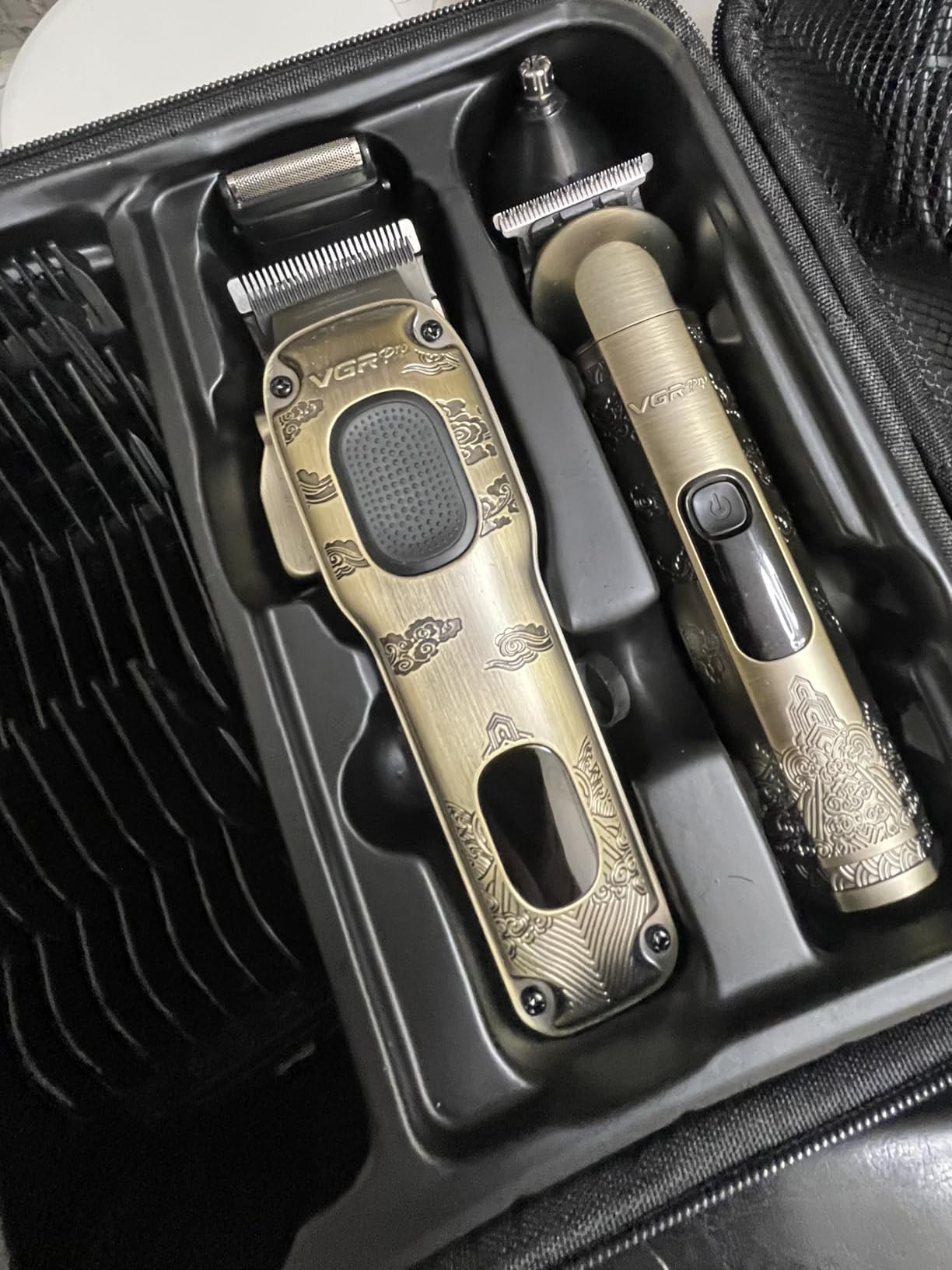 Hair Clippers for Men Professional, Cordless Hair Clippers for Hair Cutting, Mens Clippers and Trimmers Set, Electric Hair Trimmer for Men with Package Case - Customer Photo 2