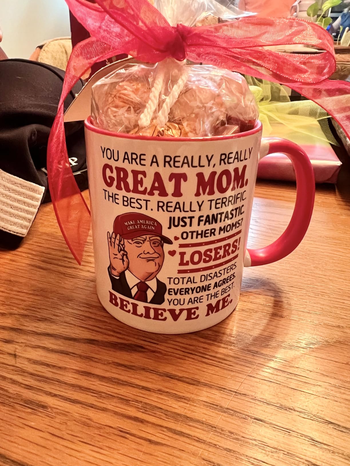 BECHUSKY Christmas Mugs Father in law Birthday Gift - Father in law Gift Ideas - Gift for Father-in-law from Daughter-in-law - Christmas, Fathers Day, Birthday Coffee Mugs For Bonus Dad Present Ideas - Customer Photo 1