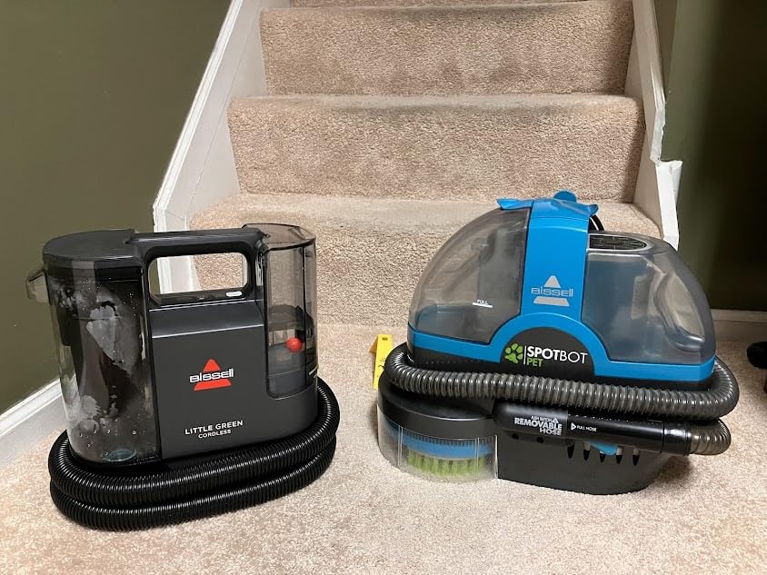 BISSELL® Little Green® Max Pet SmartMix Portable Carpet and Upholstery Deep Cleaner, Car/Auto Detailer, with SmartMix Technology, Self-Cleaning Tough Stain Tool and Pet Hair Removal Tool, 38572 - Customer Photo 3