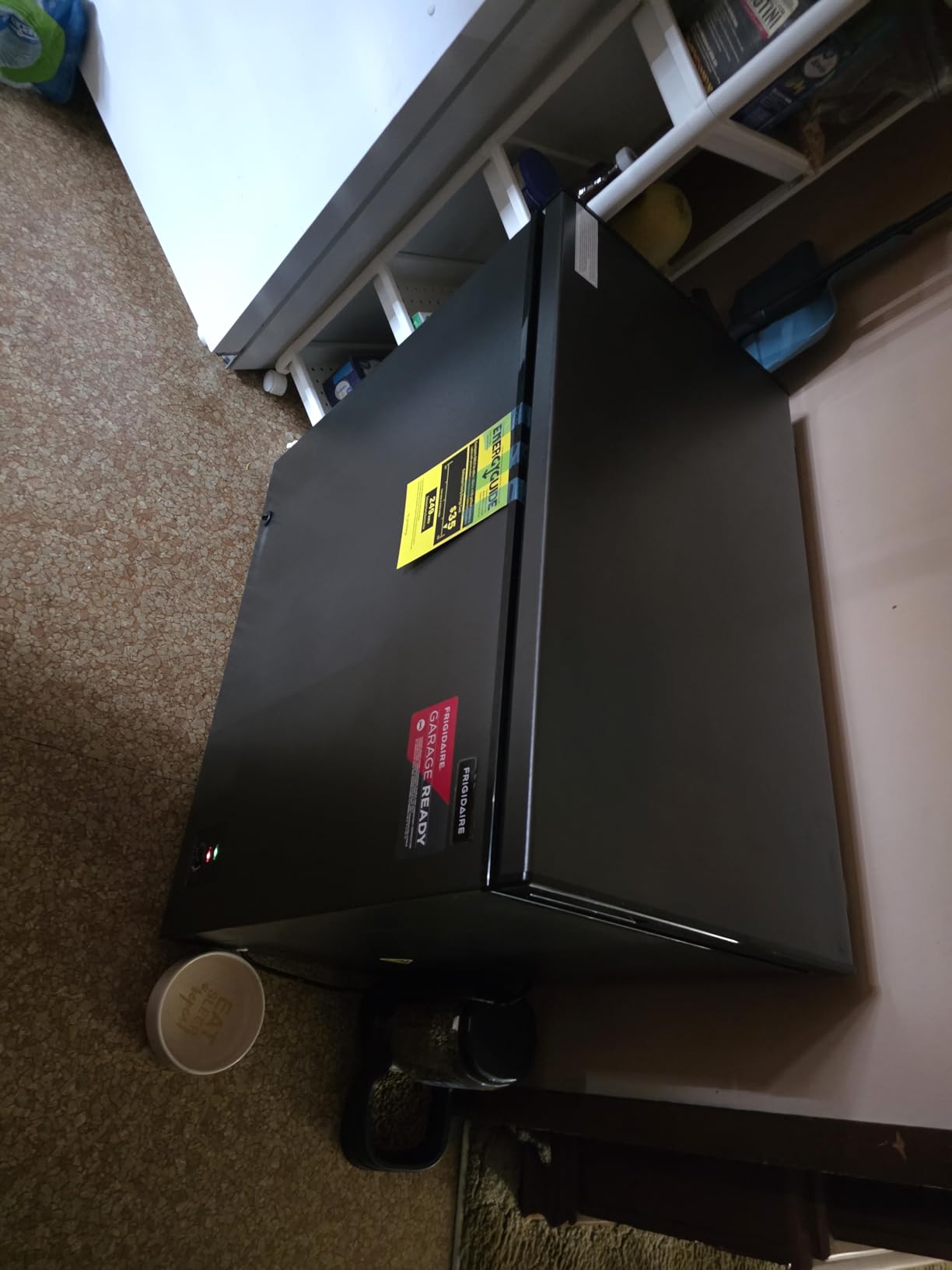 Frigidaire Chest Deep Freezer, 7 Cu. Ft. Capacity, Granita Rugged Design-Adjustable Thermostat-Removable Vinyl Coated Wire Basket-Easy Defrost Drain - Customer Photo 2