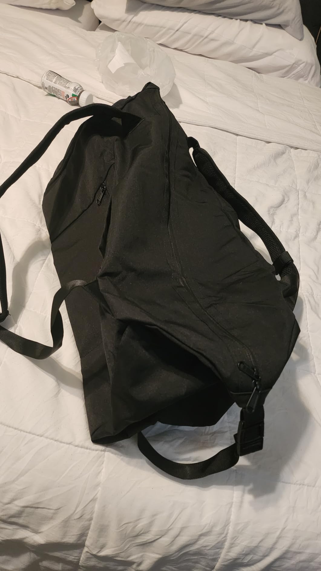 Gym Bag for Men with Shoes Compartment and Wet Pocket Convertible Duffle Bag and Gym Backpack Waterproof Sports Bags for Men with 2 Bottle Holders Multipurpose Weekender Overnight Bag -Black - Customer Photo 5