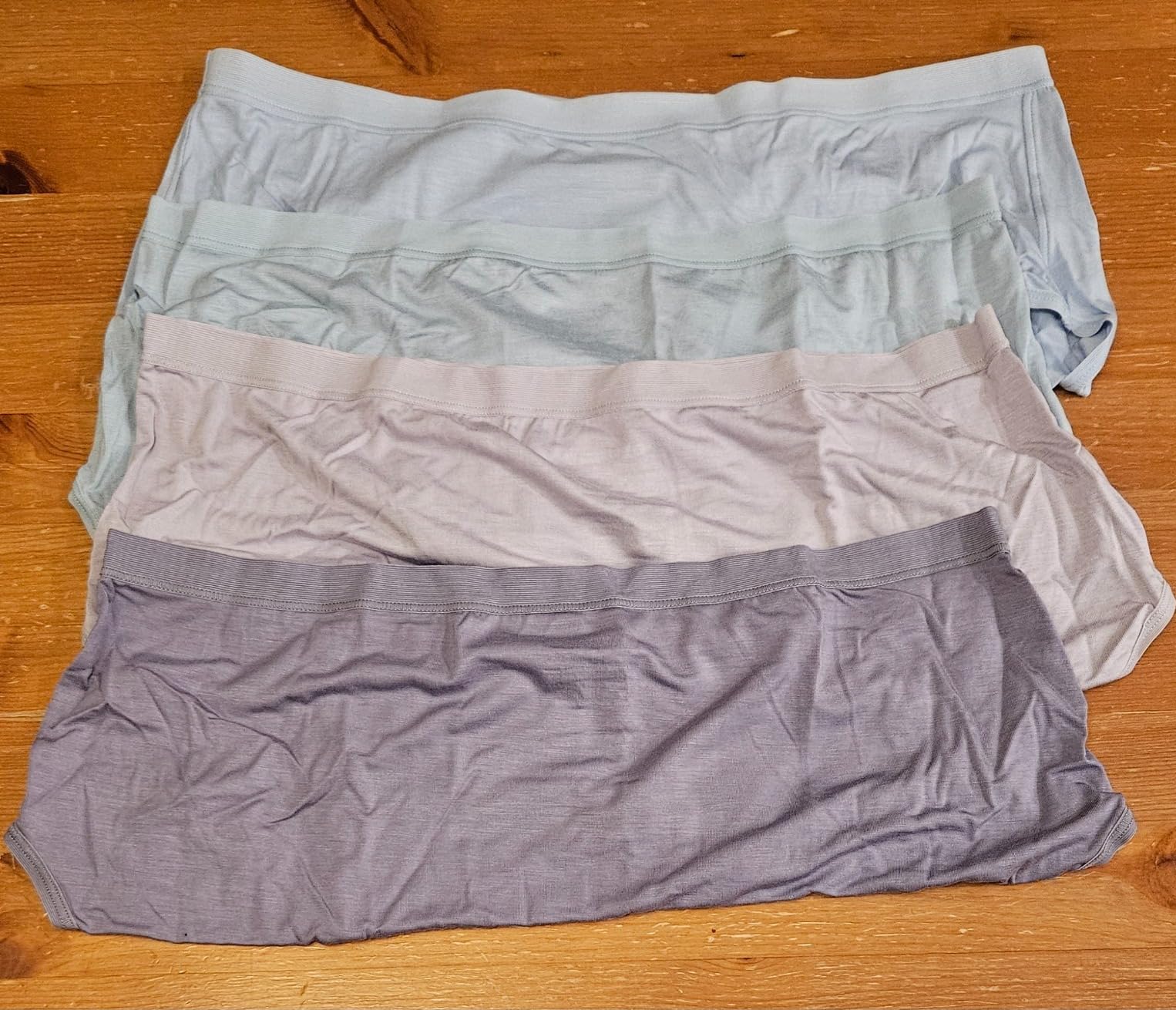 DAVID ARCHY Womens Underwear, Bamboo Rayon Women's Briefs - Moisture Wicking Panties, Soft & Breathable, 4 Pack - Customer Photo 3