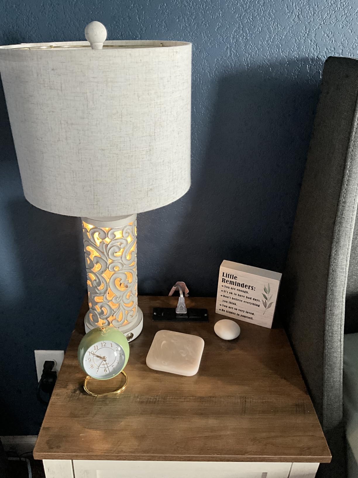 Google Nest Temperature Sensor (2nd Gen) - Room Comfort Sensor with Scheduling - Works with The Nest Learning Thermostat (3rd and 4th Gen) and Nest Thermostat E - Porcelain, White - Customer Photo 1