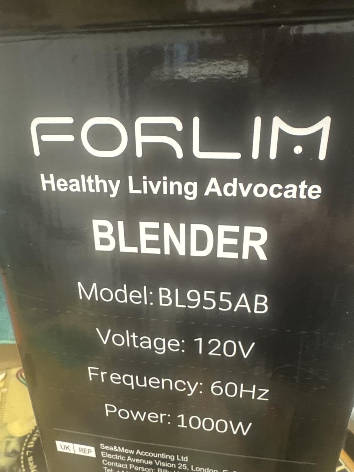 Sangcon 1000W Smoothie Blender for Kitchen, Blenders for Smoothies with (3) Cups (2) Spout Covers (1) Storage Cap (1) To-Go Cap, Portable Blender for Shakes, Ice Crushing, Frozen Drinks, Spices - Customer Photo 2