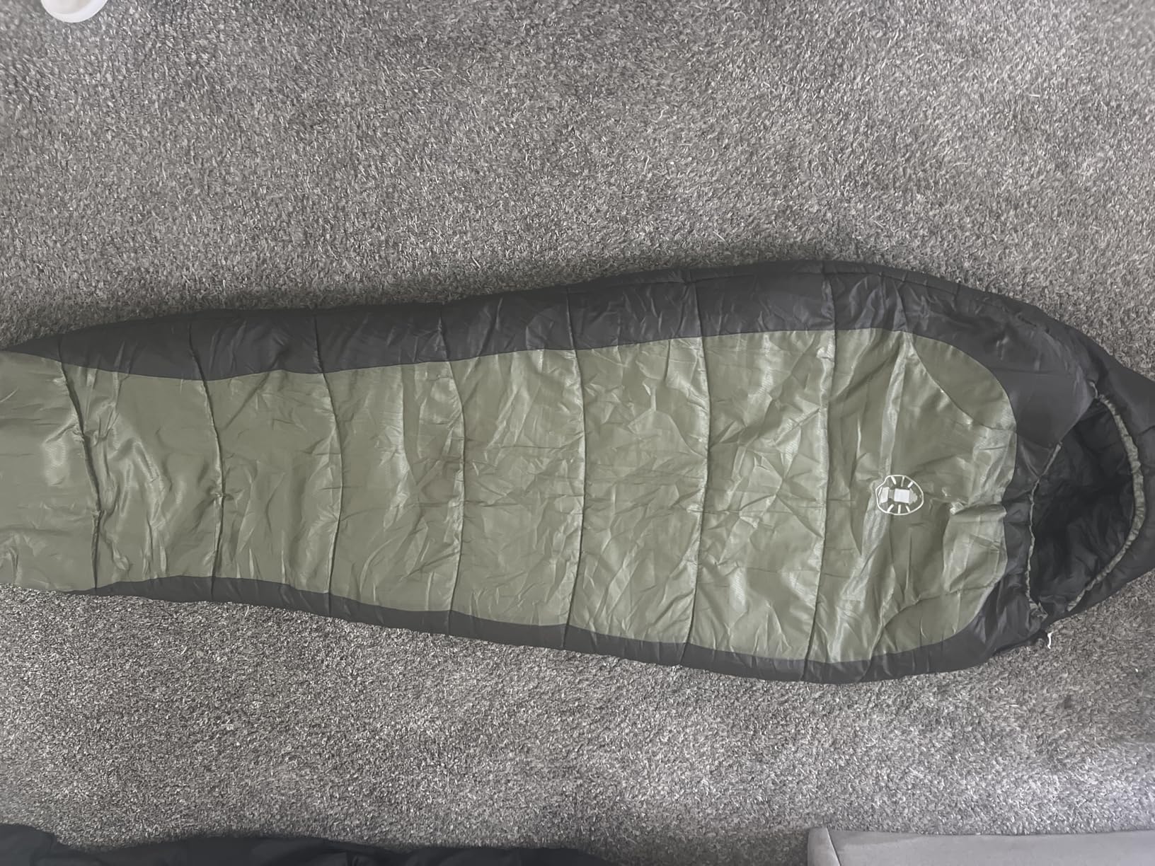 Coleman North Rim 0°F Big & Tall Sleeping Bag, Cold-Weather Mummy Sleep Sack with No-Snag Zipper & Adjustable Hood for Warmth & Ventilation, Large Camping Sleeping Bag - Customer Photo 1