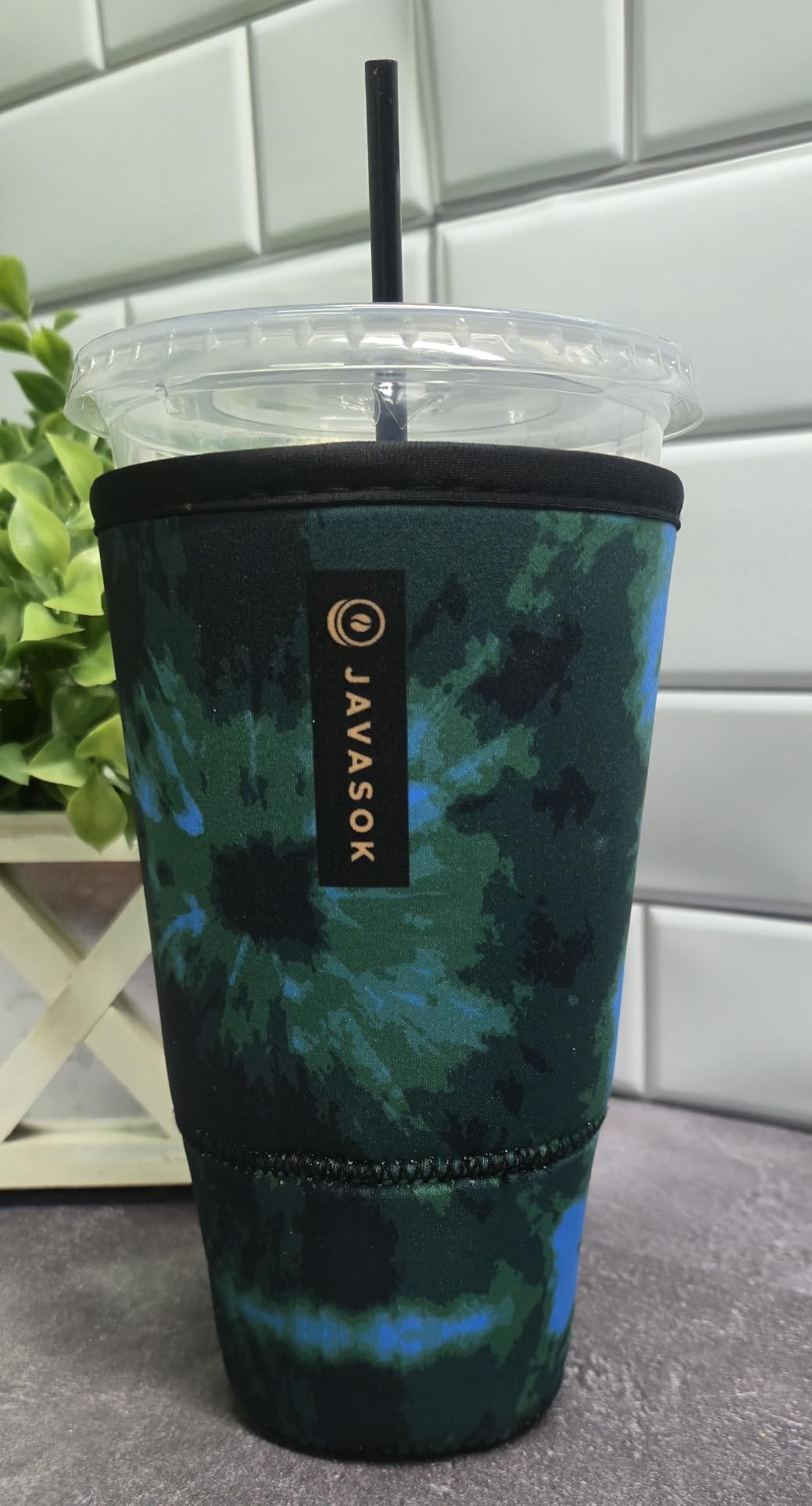 Sok It JavaSok Iced Coffee & Cold Soda Insulated Neoprene Cup Sleeve (Millennial Pink, Medium: 22-28oz) - Customer Photo 2