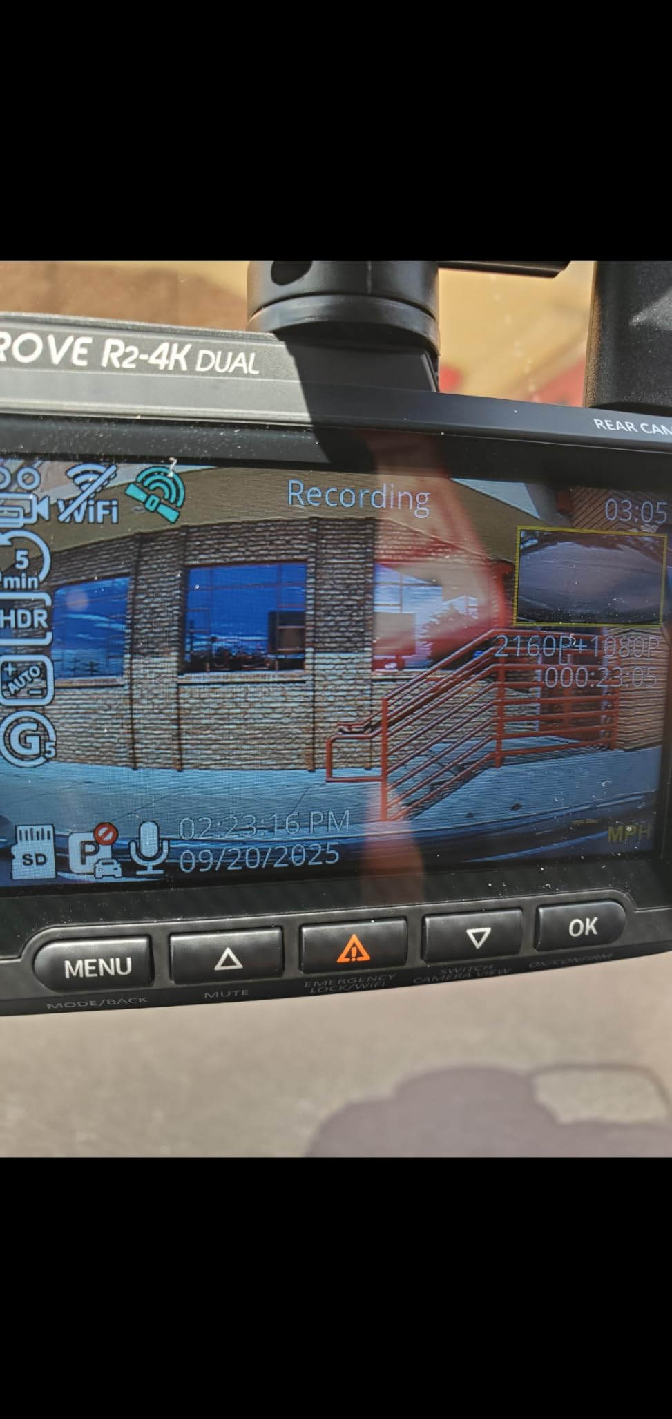 ROVE R2-4K DUAL Dash Cam Front and Rear, STARVIS 2 Sensor, FREE 128GB Card Included, 5G WiFi - up to 20MB/s Fastest Download Speed with App, 4K 2160P/FHD Dash Camera for Cars, 3 ROVE R2-4K DUAL Dash Cam Front and Rear, STARVIS 2 Sensor, FREE 128GB Card Included, 5G WiFi - up to 20MB/s Fastest Download Speed with App, 4K 2160P/FHD Dash Camera for Cars, 3