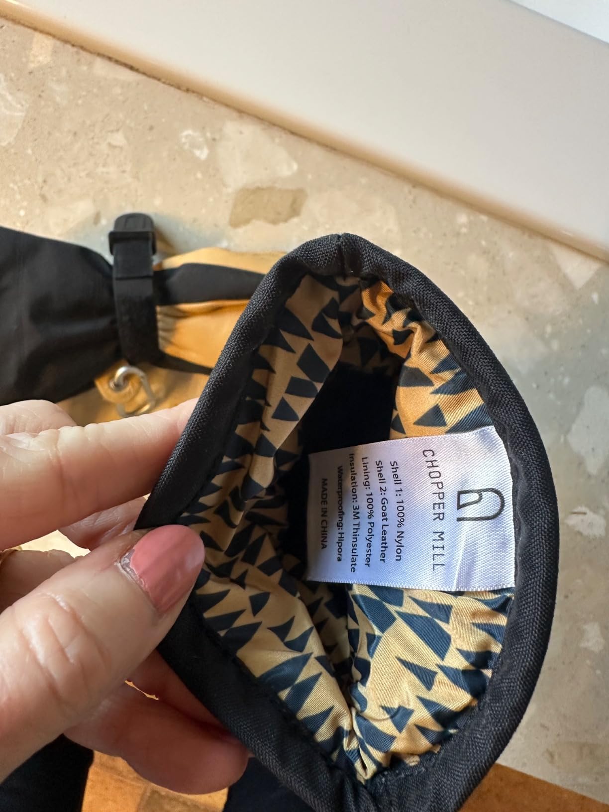 CHOPPER MILL Kids Mountain Mittens for Skiing, Snowboarding, Sledding, Insulated with Extra Long Cuff to Keep Hands Warm in Winter - Customer Photo 1