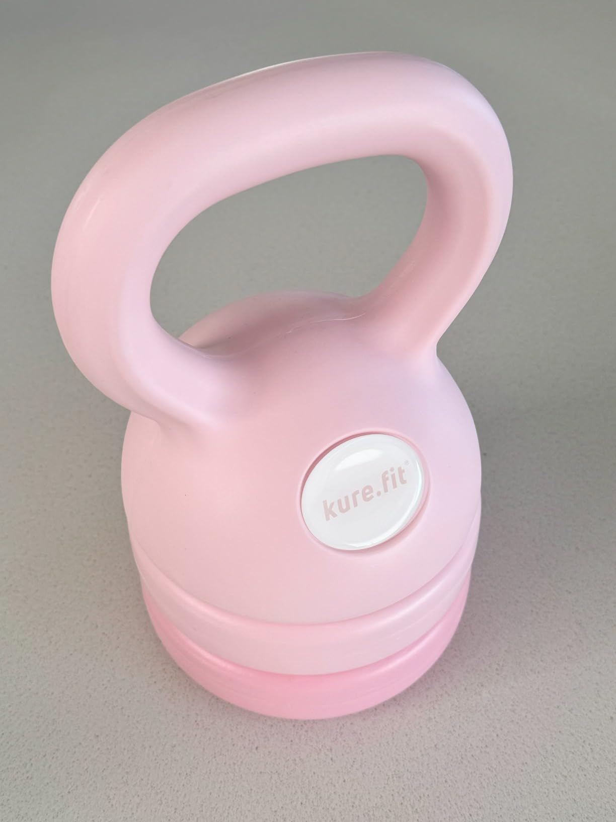 kure.fit Adjustable Kettlebell | 5 lb - 12 lb | Kettlebell Weights Set for Home Gym | Full-Body Workouts, Strength Training, Weight Loss | Fabric Booty Band | Beginners & Women | Pink - Customer Photo 3