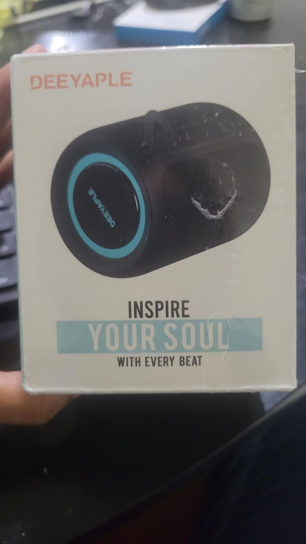 Bluetooth Speaker Wireless,IP67 Waterproof & Dustproof Portable Speaker with Lights,15W Loud Stereo Sound, 2500mAh Battery All Day Playtime, TWS Pairing, BT5.3, Home/Party/Outdoor/Beach (Black) - Customer Photo 2